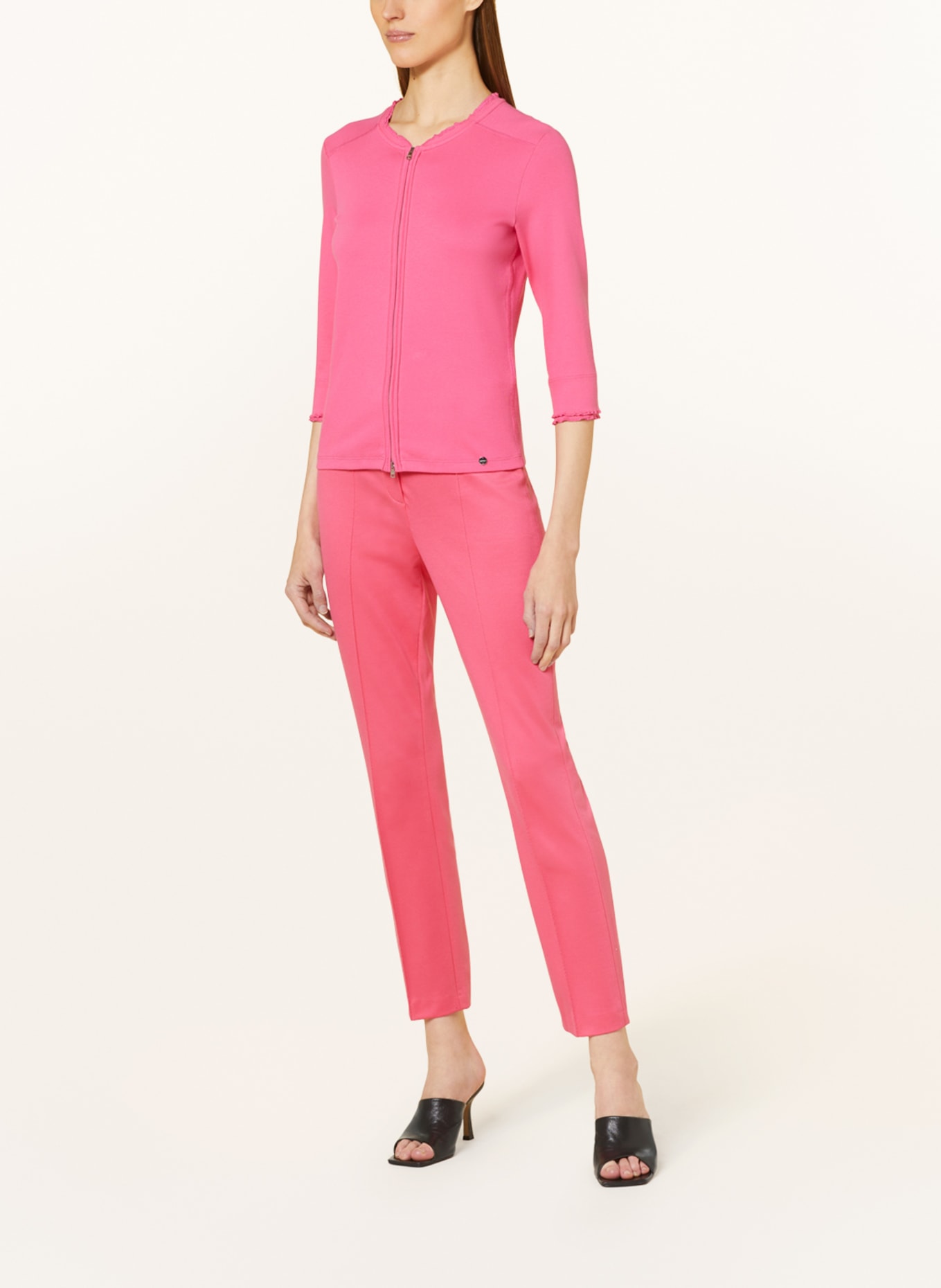 MARC CAIN Trousers, Color: PINK (Image 2)