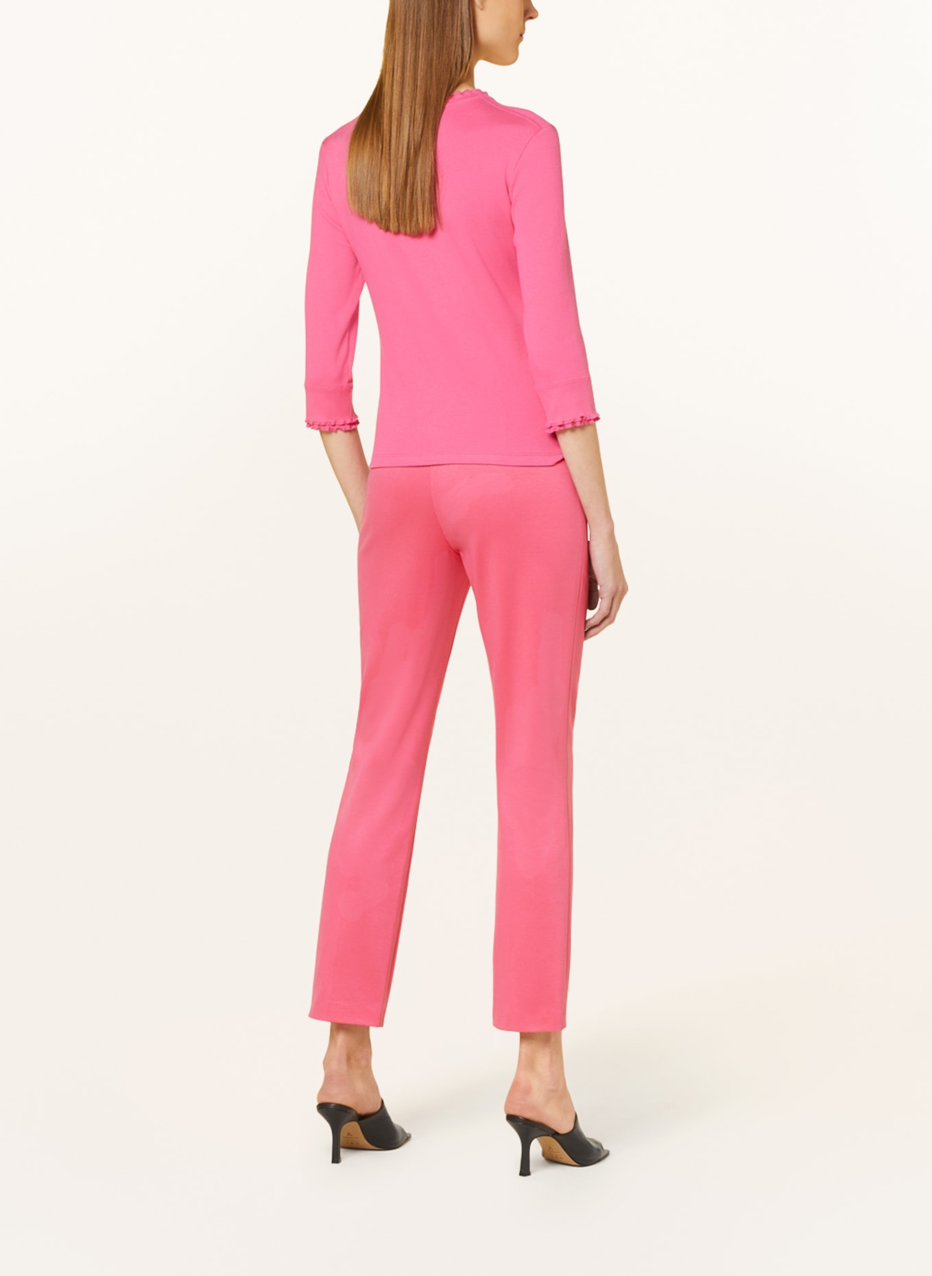 MARC CAIN Trousers, Color: PINK (Image 3)