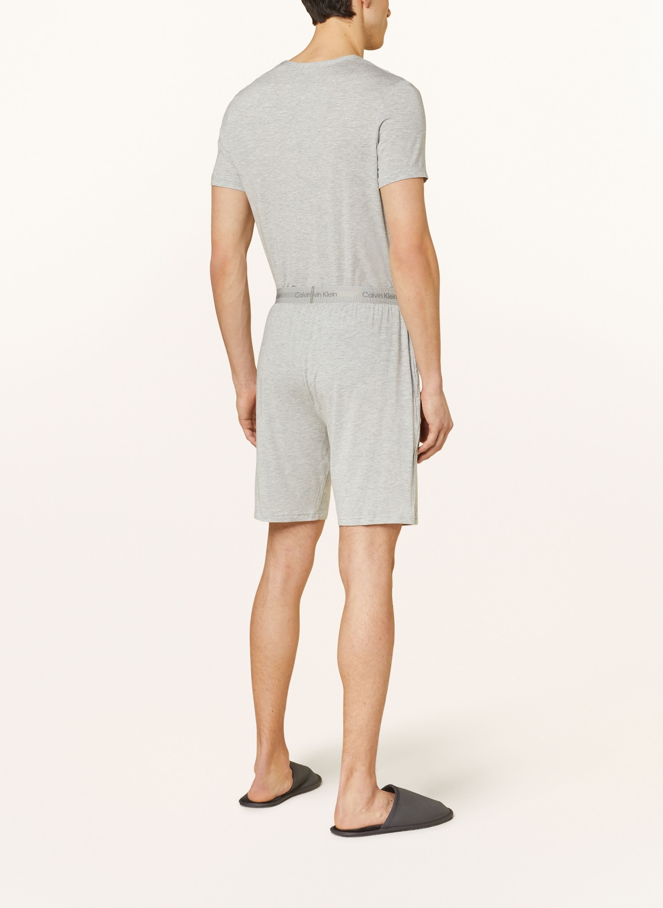 Calvin Klein Pajama shorts ULTRA SOFT MODERN, Color: GRAY (Image 3)