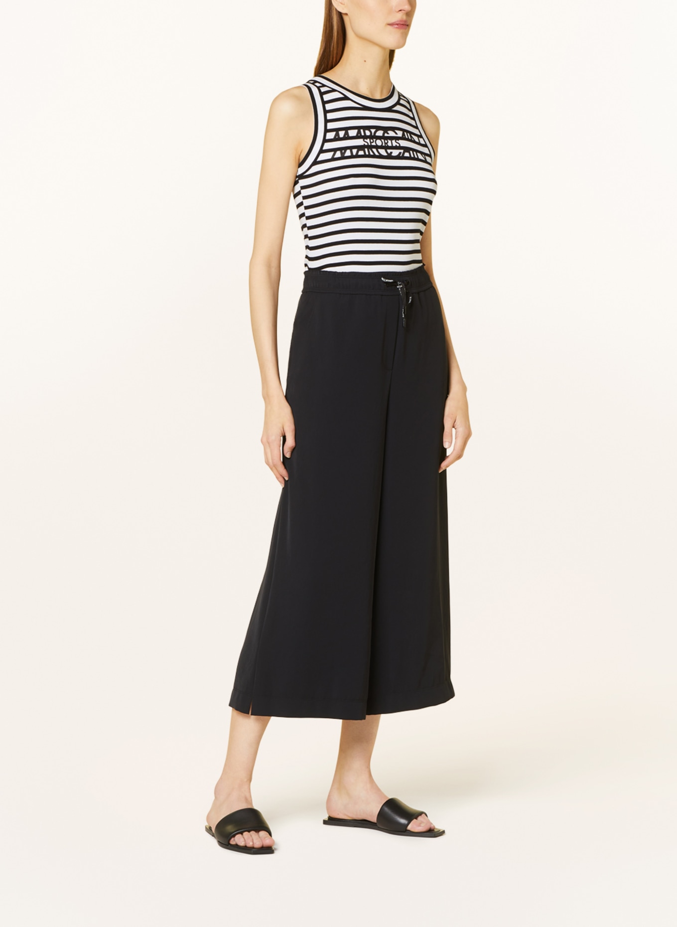 MARC CAIN Top, Color: 910 black and white (Image 2)