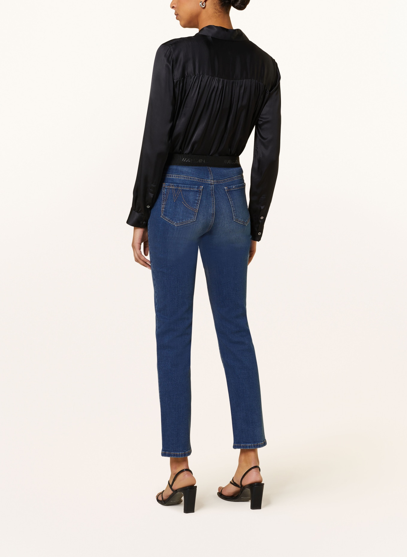 MARC CAIN Skinny jeans, Color: 353 blue denim (Image 3)