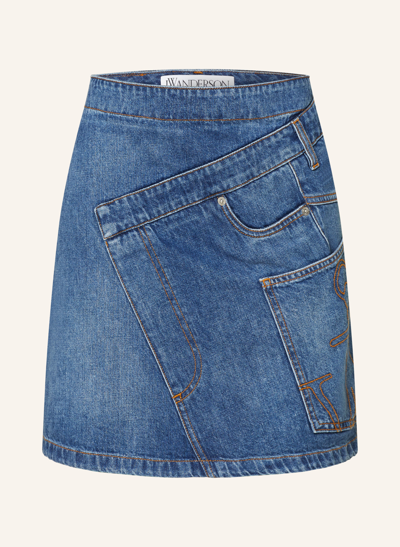 JW ANDERSON Spódnica jeansowa, Kolor: 804 light blue (Obrazek 1)