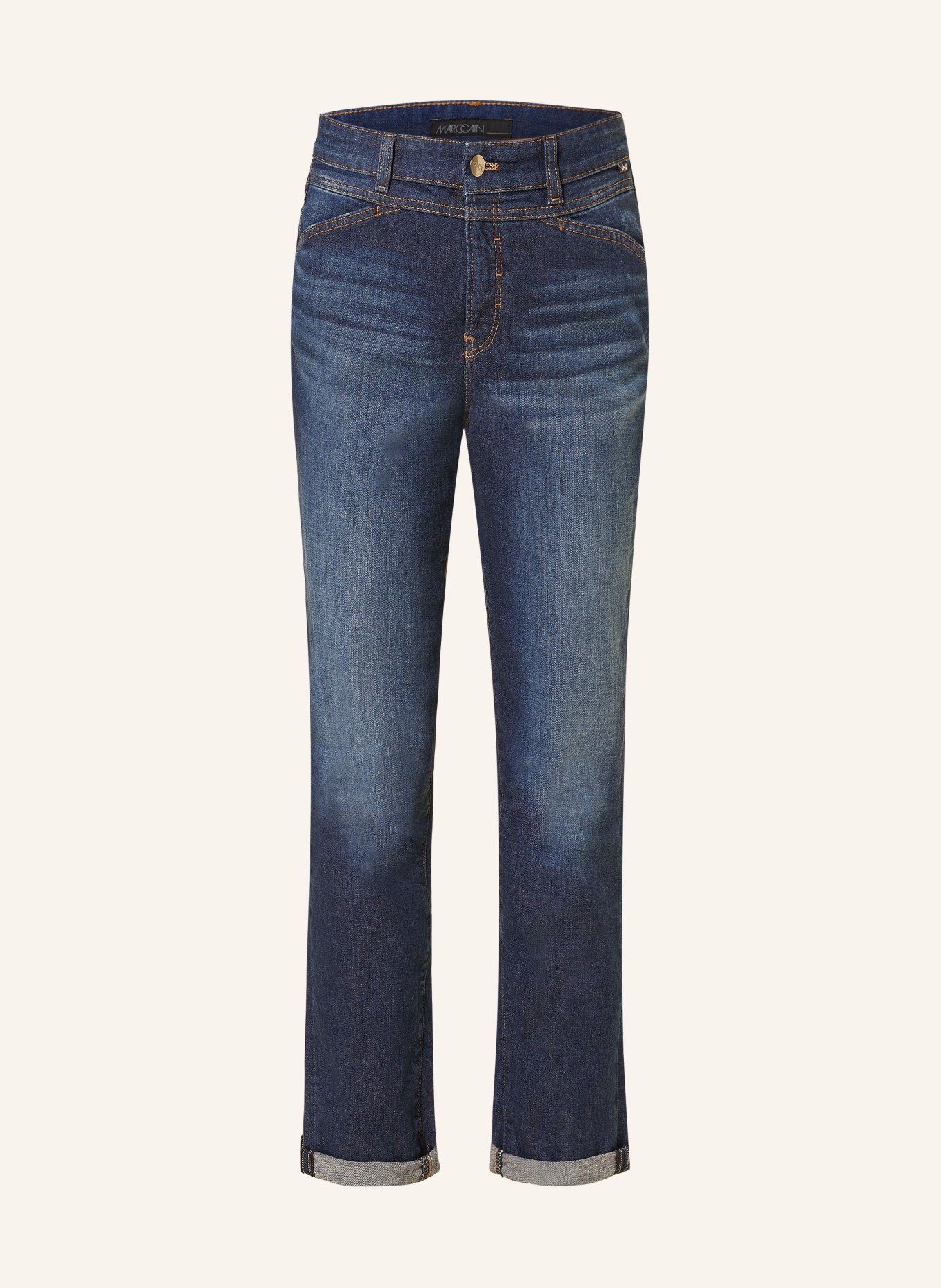 MARC CAIN Boyfriend jeans, Color: 353 blue denim (Image 1)
