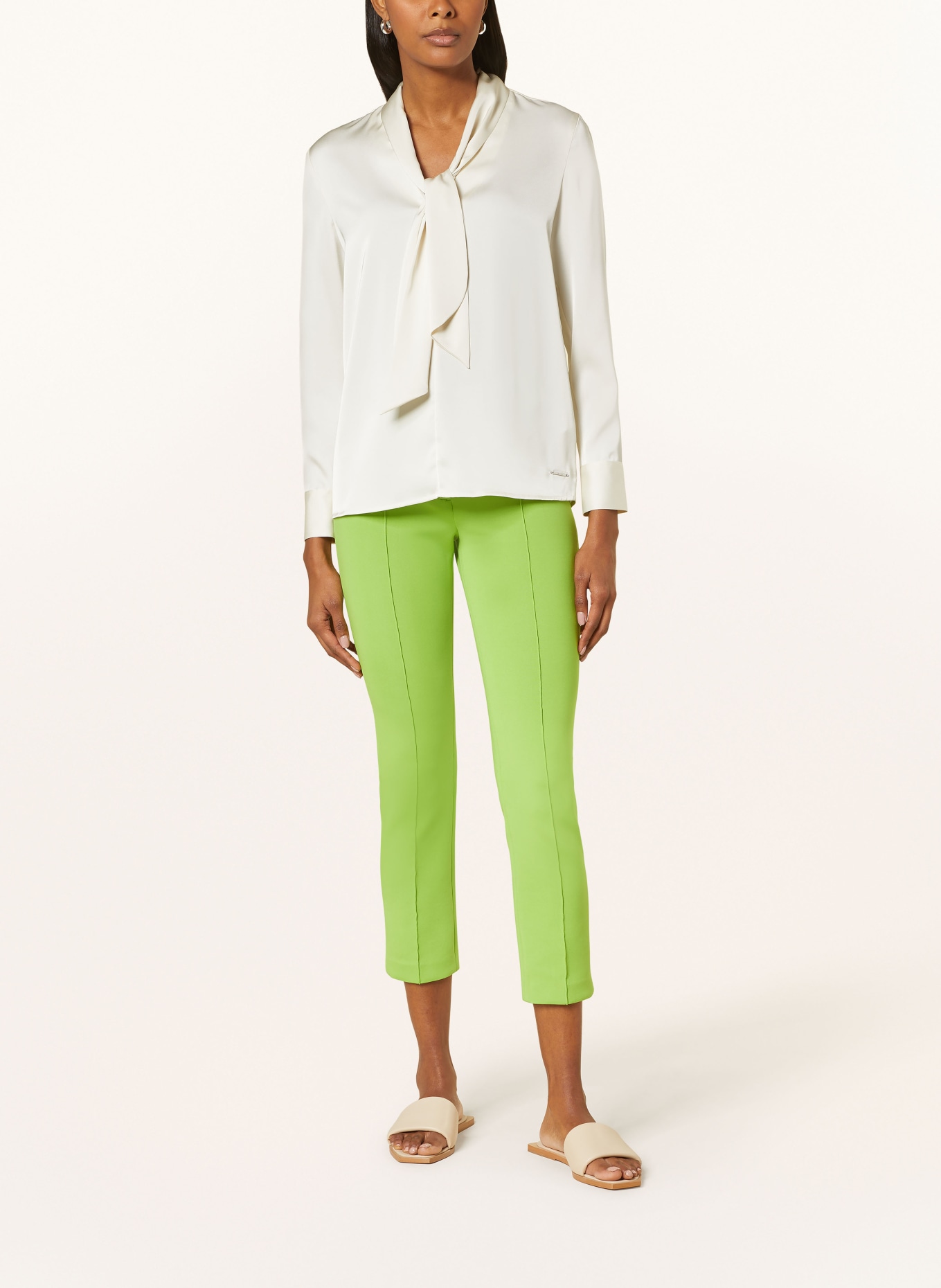 MARC CAIN Trousers, Color: 527 granny smith (Image 2)