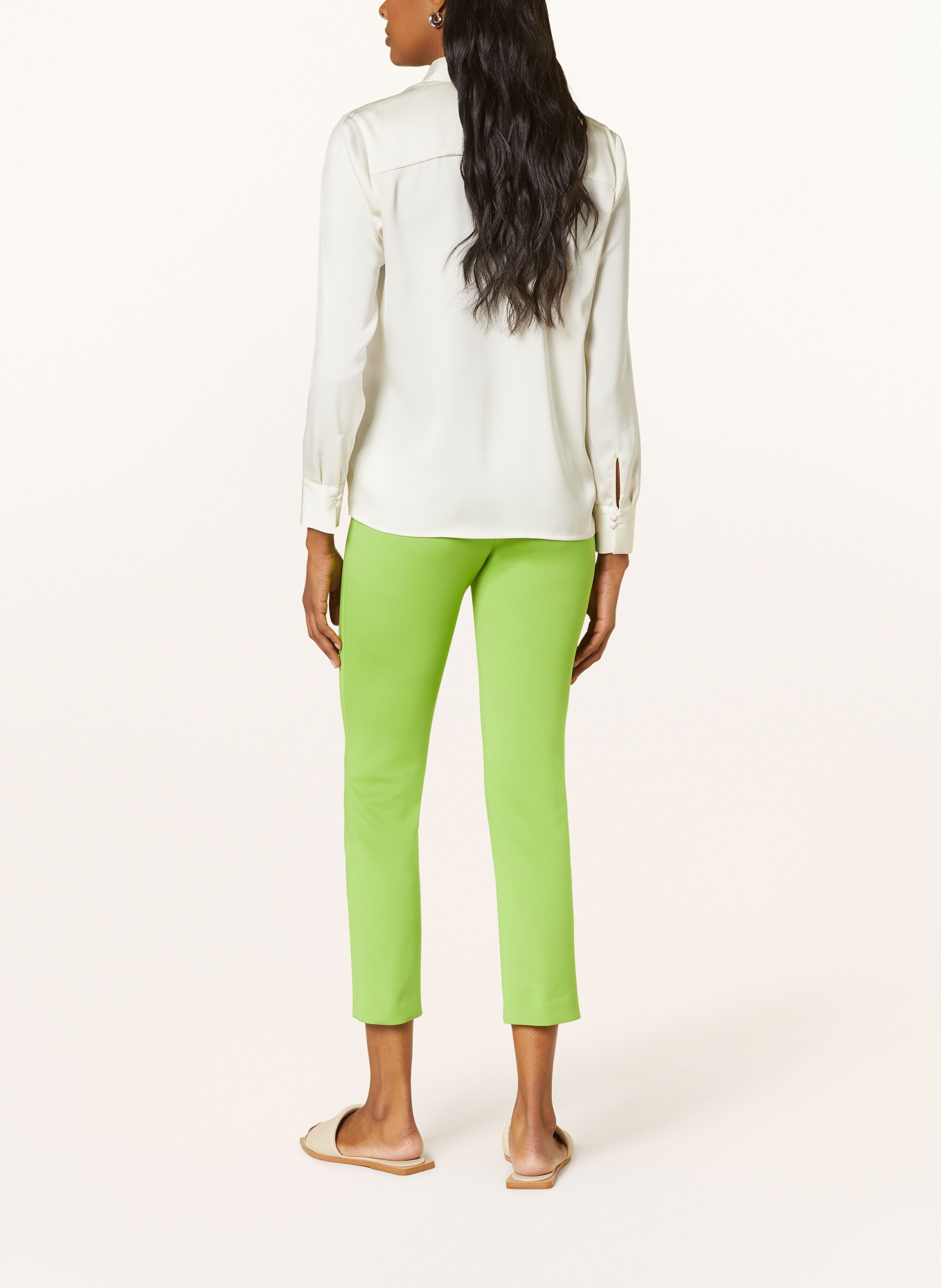 MARC CAIN Trousers, Color: 527 granny smith (Image 3)