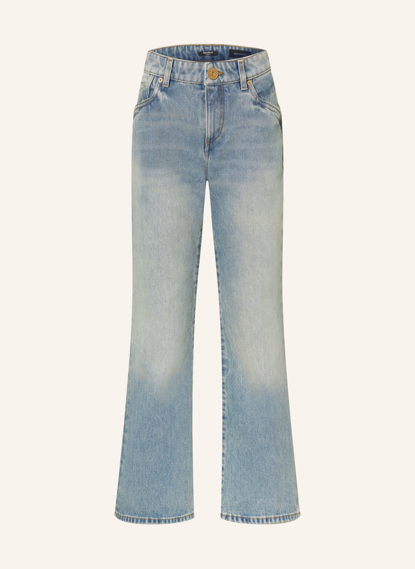 BALMAIN Flared jeans, Color: 6FF  BLEU JEAN (Image 1)