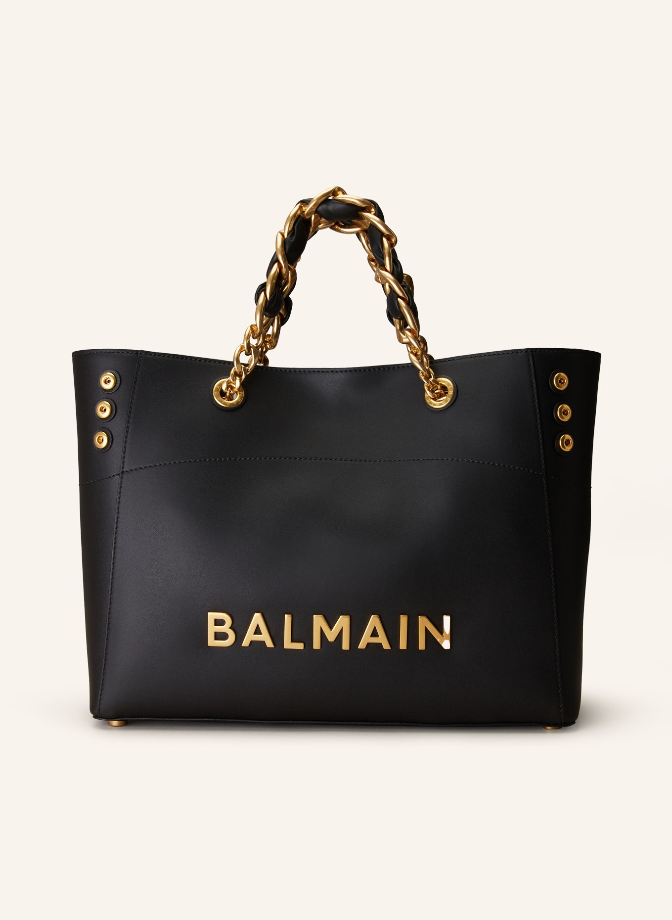 BALMAIN Shopper 1945, Color: BLACK (Image 1)
