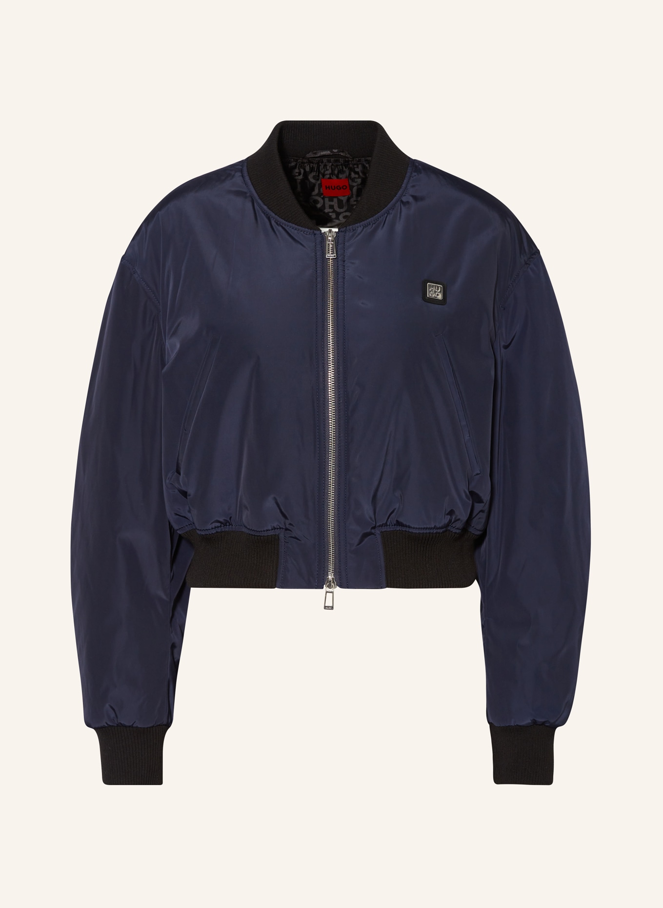 HUGO Bomber jacket AMORALI, Color: DARK BLUE (Image 1)
