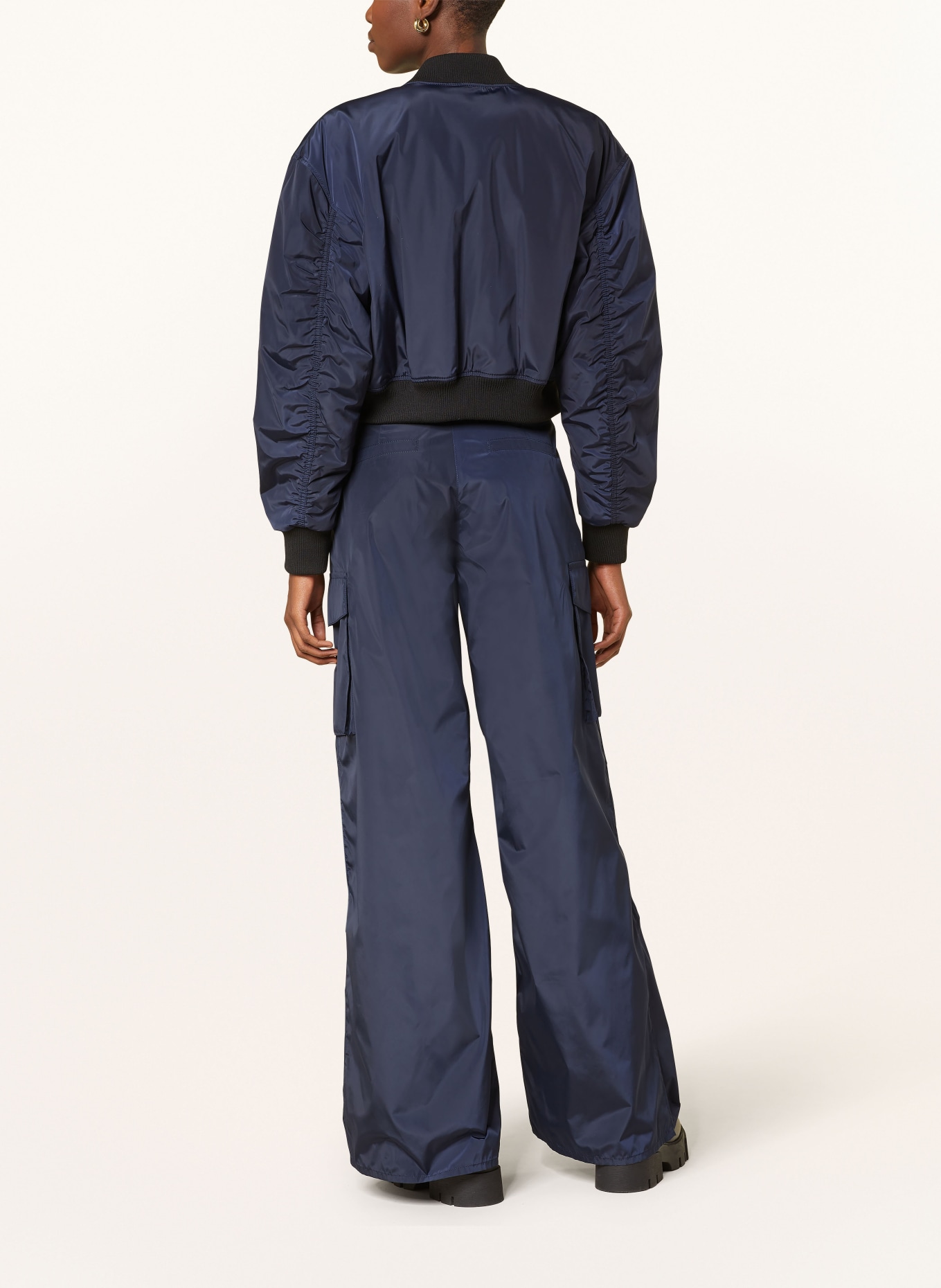HUGO Bomber jacket AMORALI, Color: DARK BLUE (Image 3)