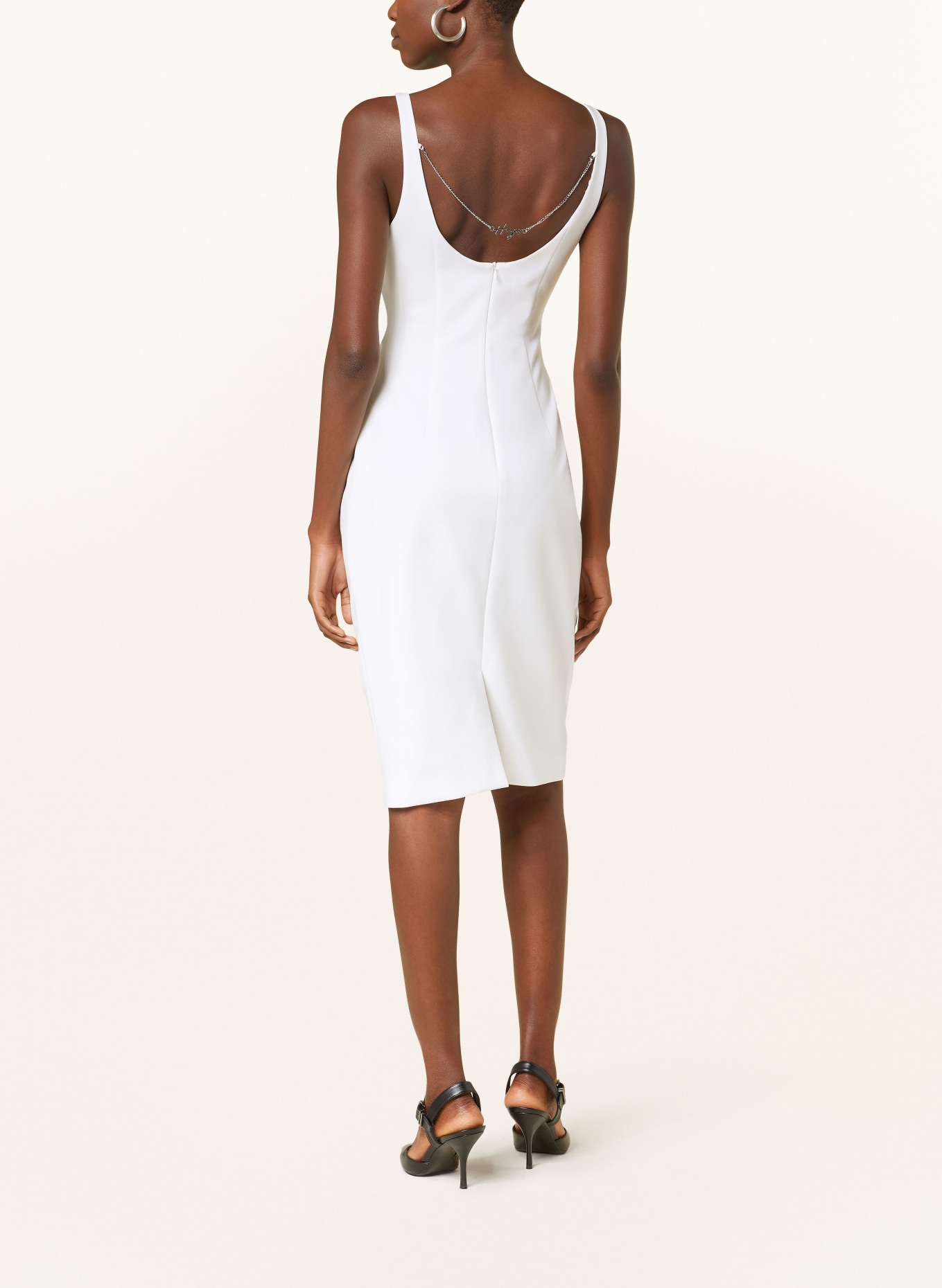 HUGO Sheath dress KANKE, Color: WHITE (Image 3)