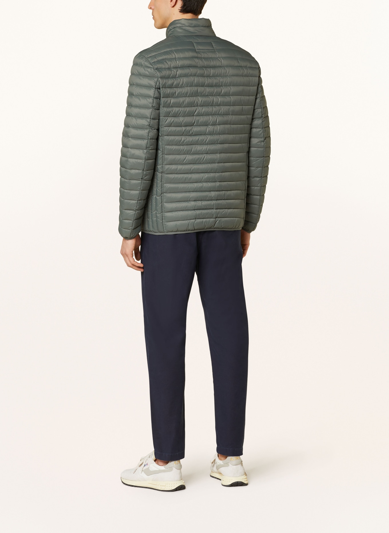 STROKESMAN'S Quilted jacket, Color: OLIVE (Image 3)