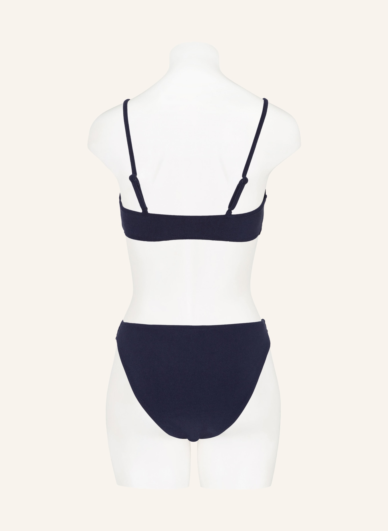 POLO RALPH LAUREN Bralette-Bikini-Top TERRY, Farbe: DUNKELBLAU (Bild 3)