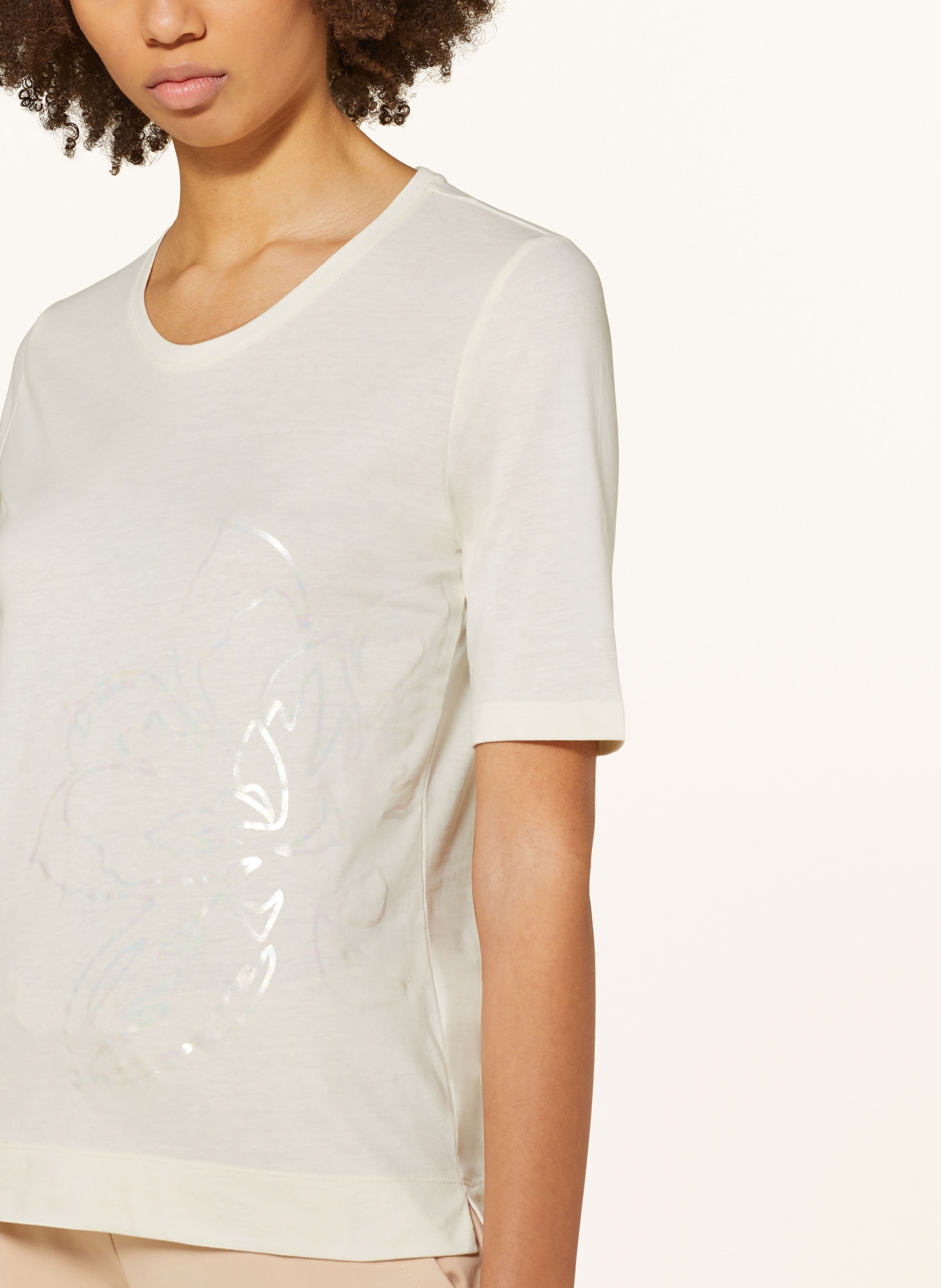 JOY sportswear T-shirt CHLOE, Kolor: ECRU (Obrazek 4)