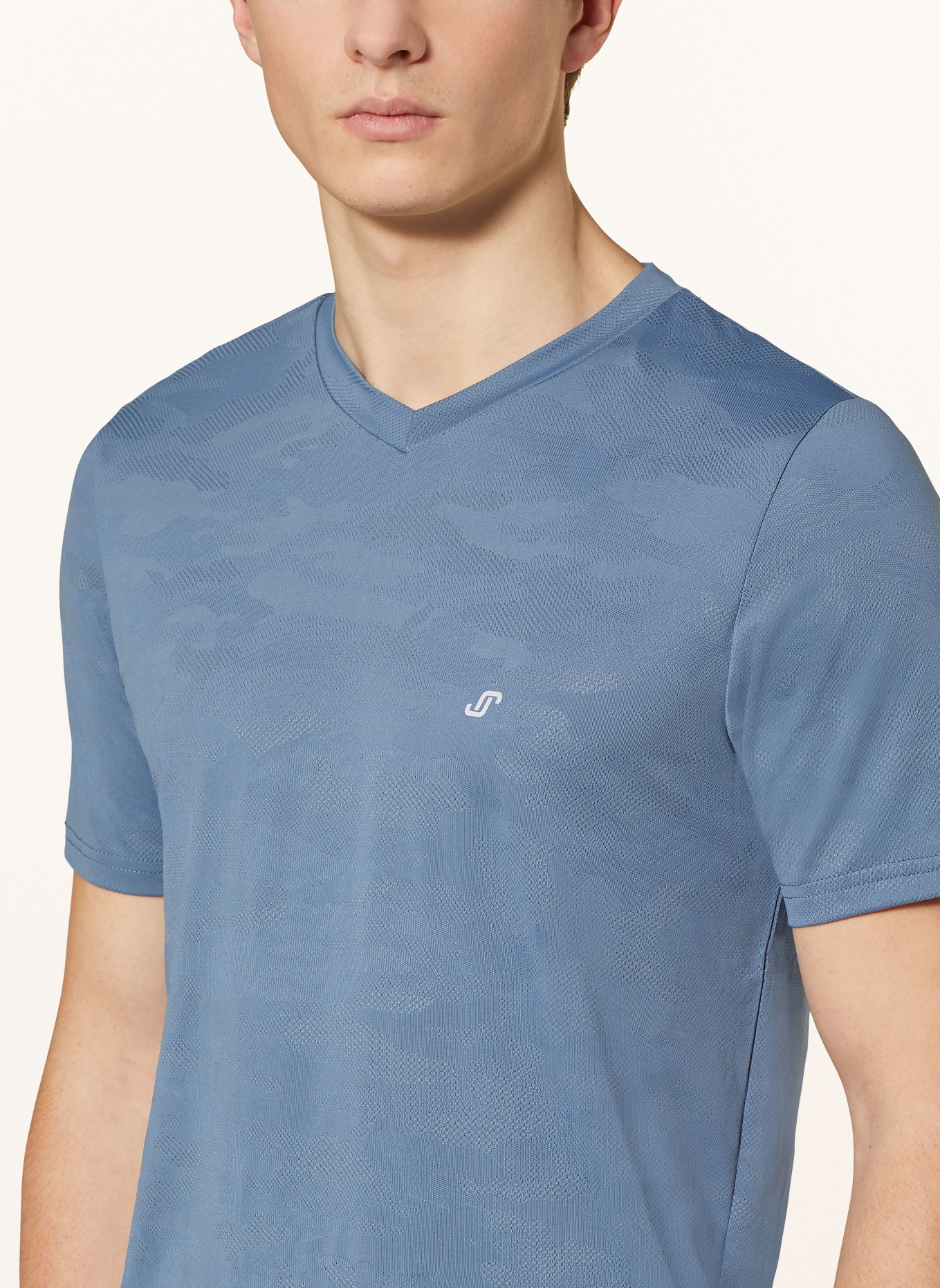 JOY sportswear T-shirt ARNO, Color: BLUE GRAY (Image 4)