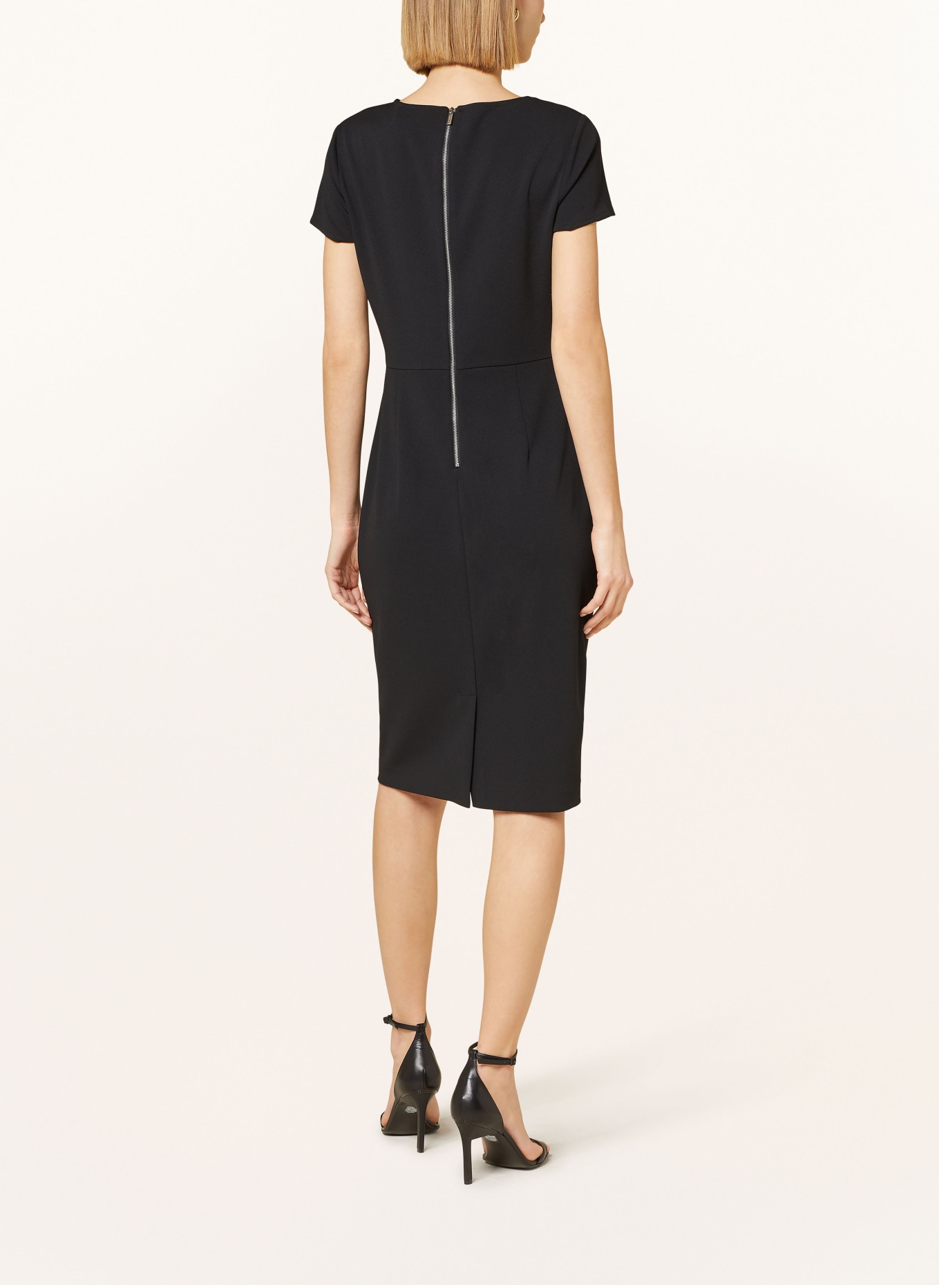 Calvin Klein Pouzdrové šaty, Barva: ČERNÁ (Obrázek 3)