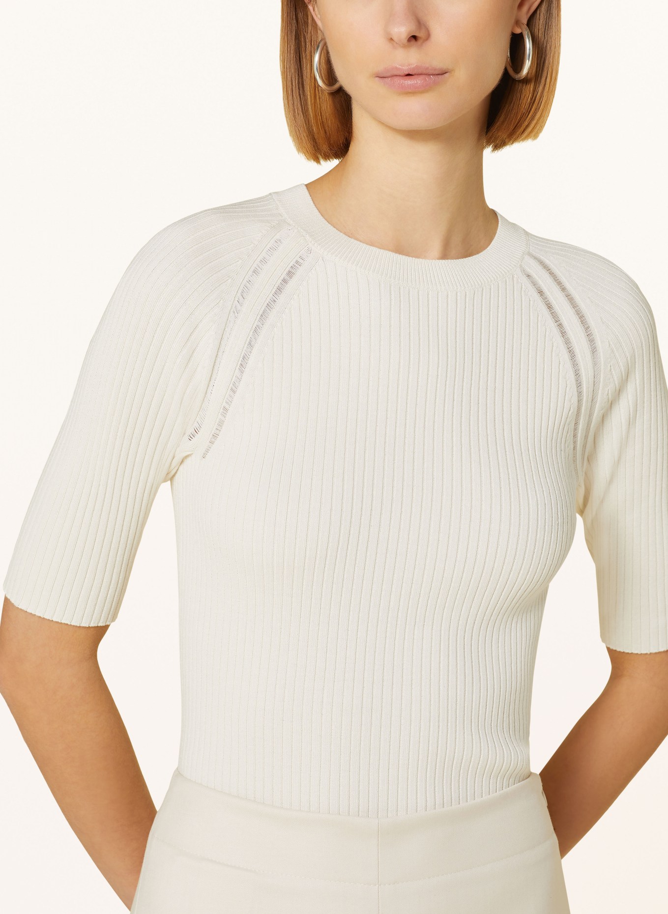 Calvin Klein Strickshirt, Farbe: ECRU (Bild 4)