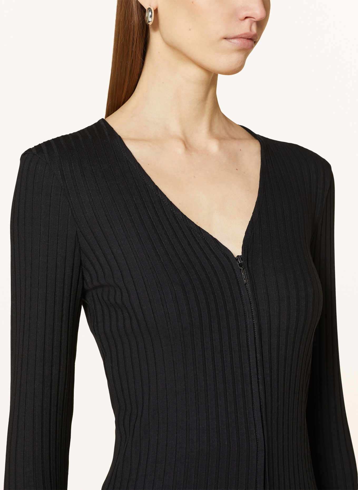 Calvin Klein Jersey jacket, Color: BLACK (Image 4)