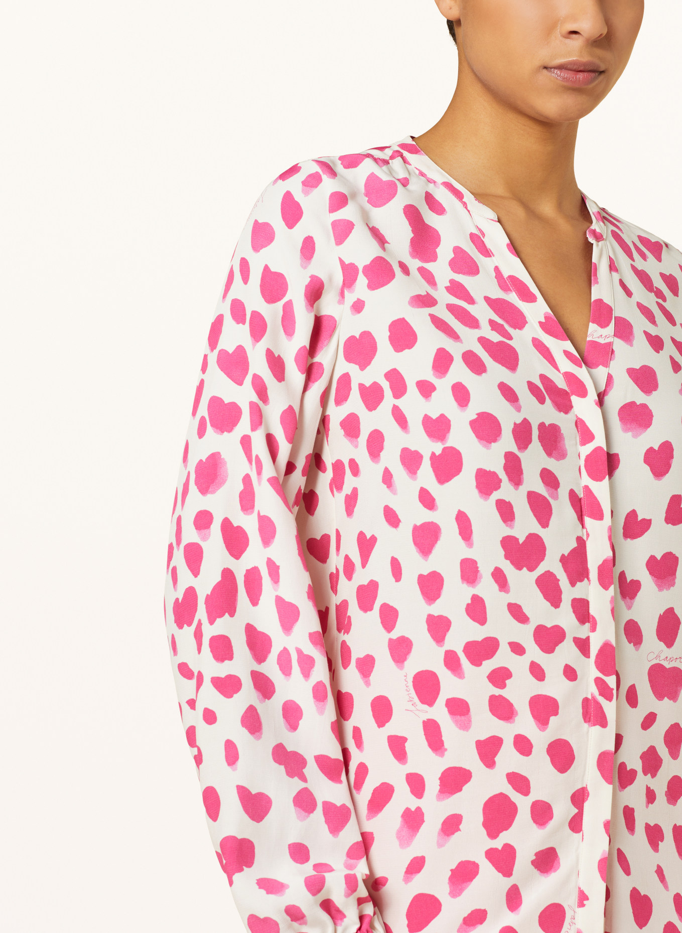 FABIENNE CHAPOT Bluse, Farbe: CREME/ PINK (Bild 4)
