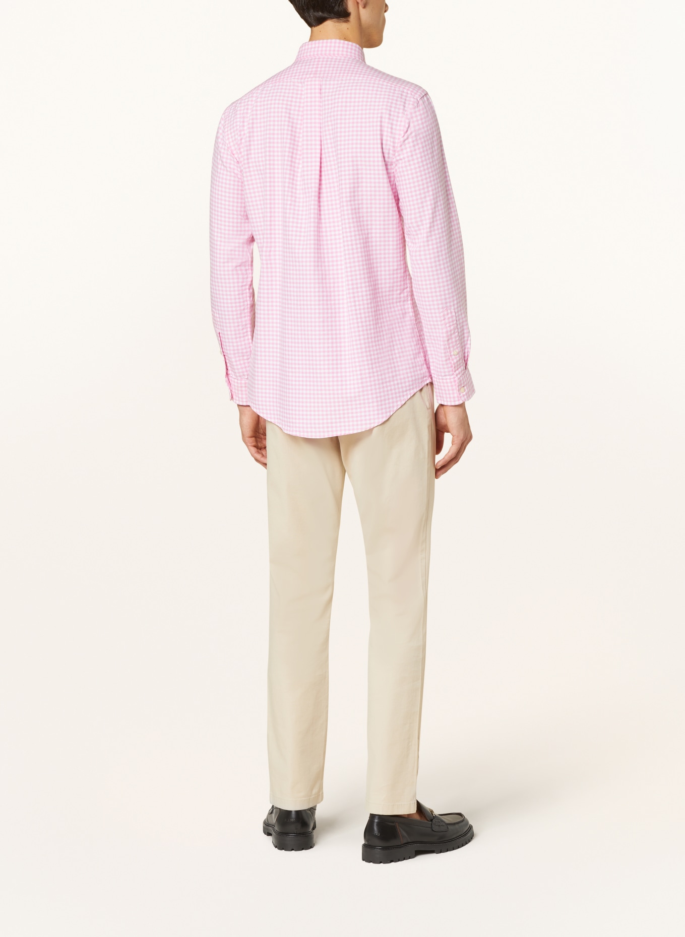 POLO RALPH LAUREN Oxfordhemd Custom Fit, Farbe: PINK/ WEISS (Bild 3)