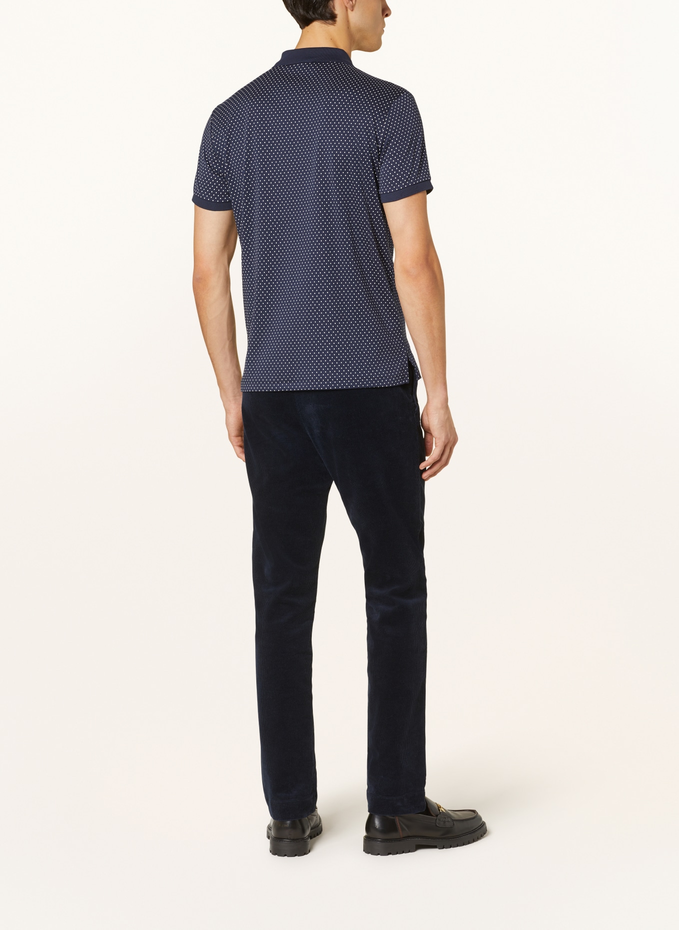 POLO RALPH LAUREN Jersey polo shirt custom slim fit, Color: DARK BLUE (Image 3)