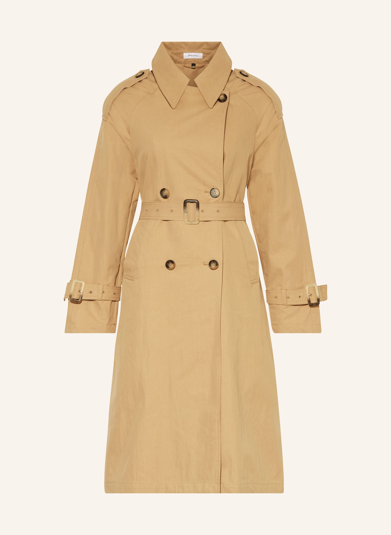 darling harbour Trench coat, Color: SAND (Image 1)
