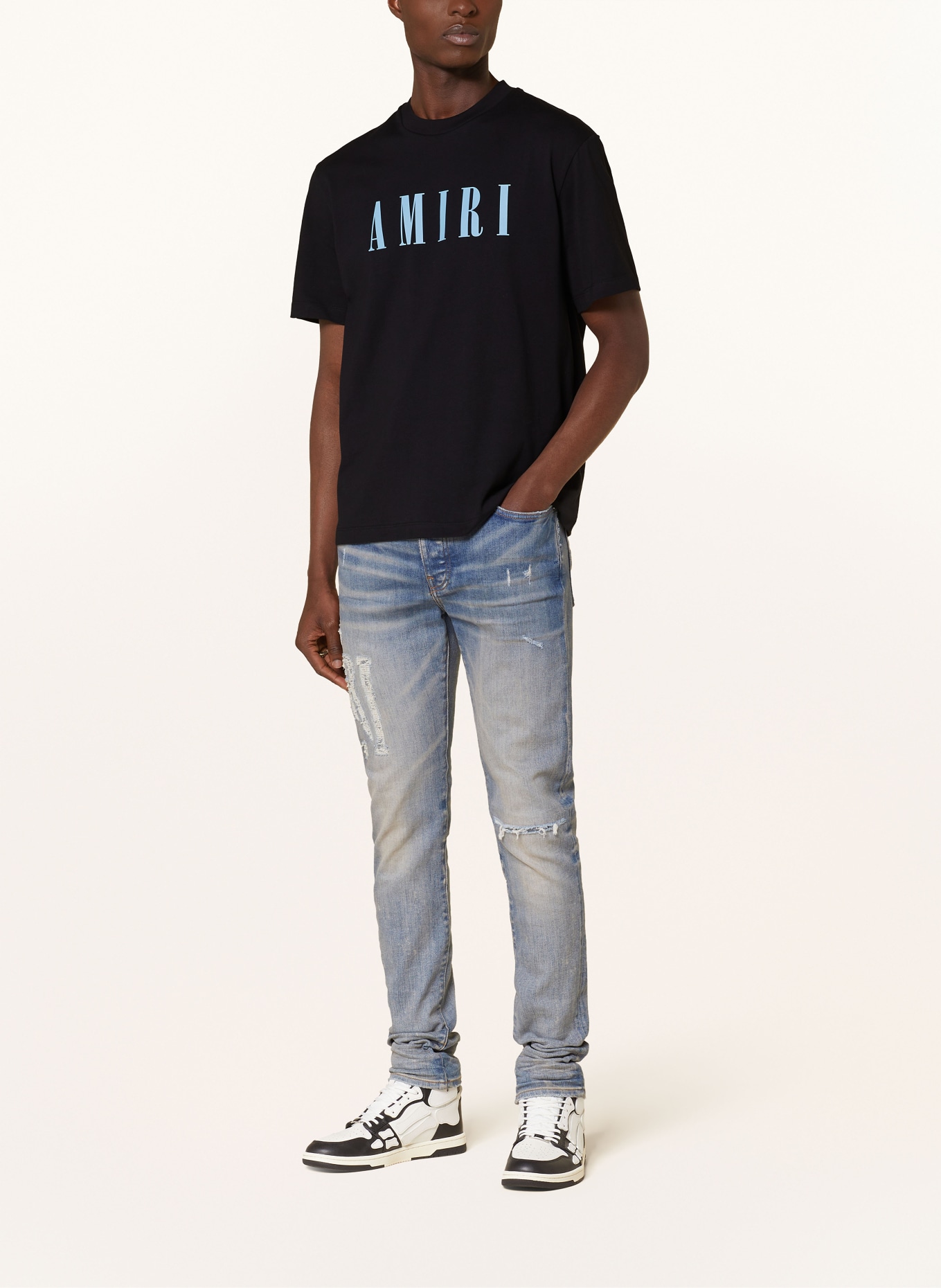 AMIRI T-shirt, Color: BLACK (Image 2)