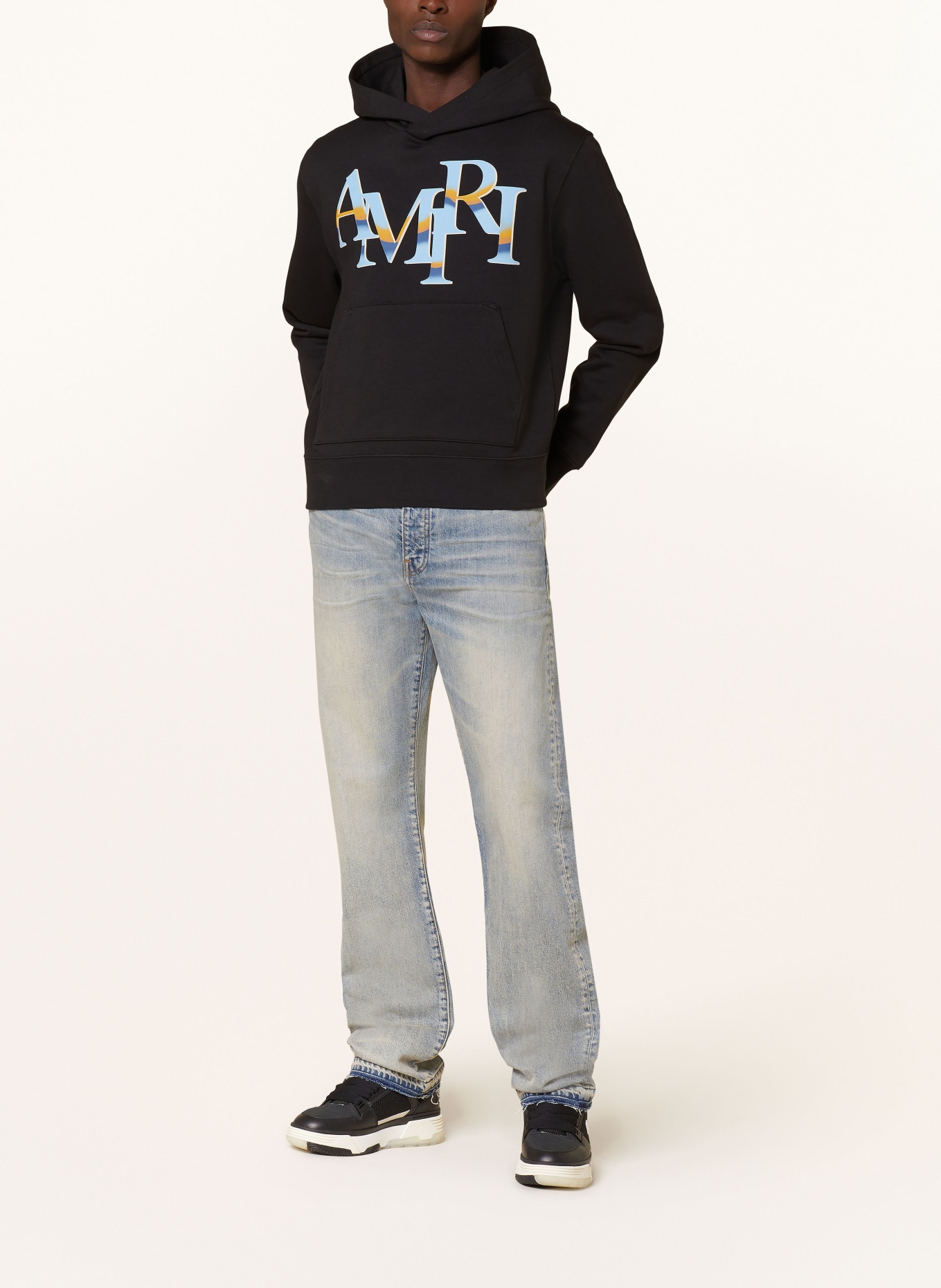 AMIRI Jeans Straight Fit, Farbe: 406 ANTIQUE INDIGO (Bild 2)