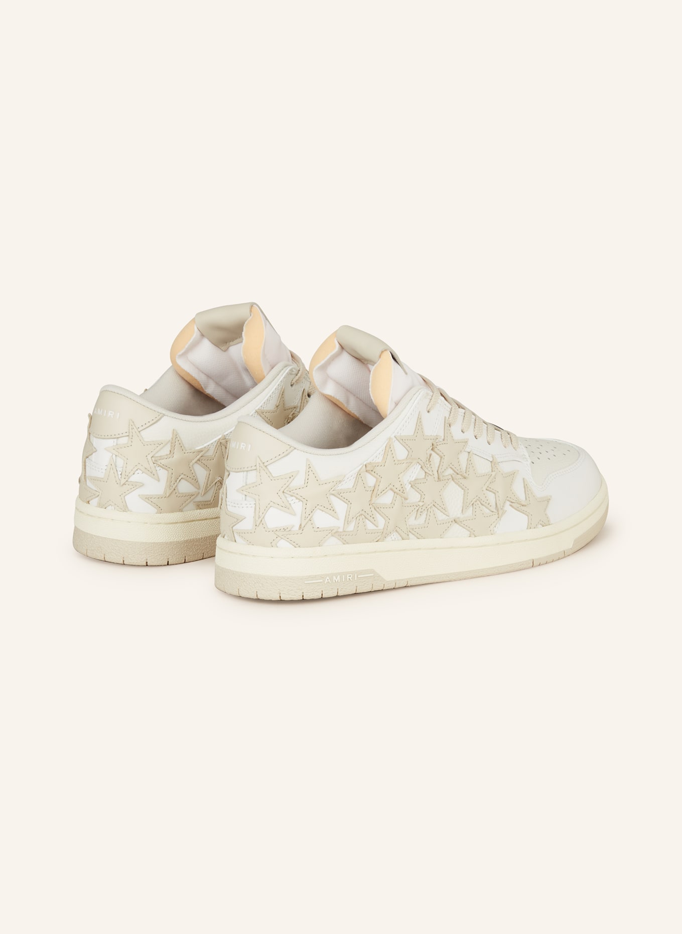 AMIRI High-top sneakers STARS, Color: BEIGE/ WHITE (Image 2)