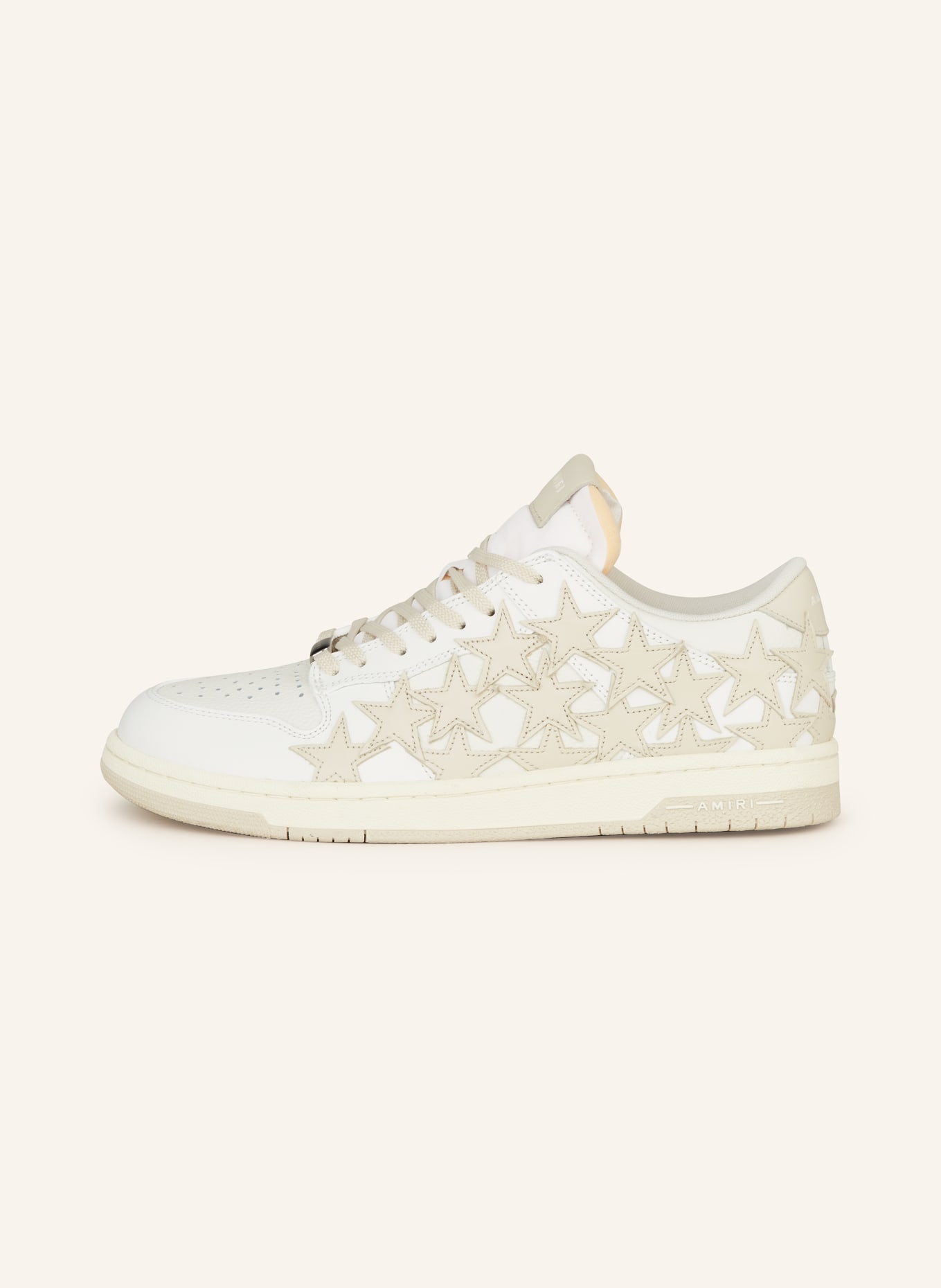 AMIRI High-top sneakers STARS, Color: BEIGE/ WHITE (Image 4)