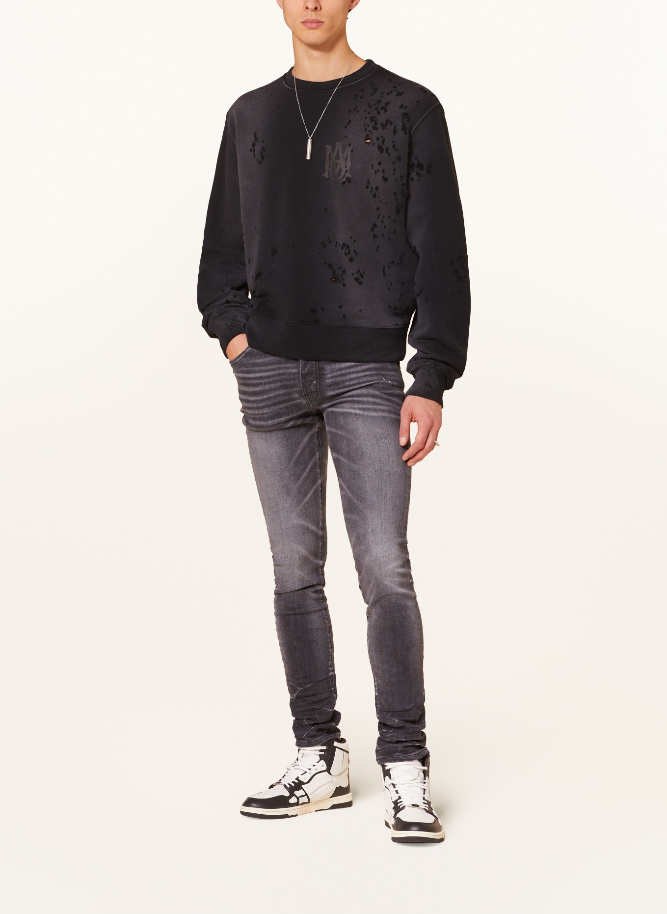 AMIRI Sweatshirt, Color: BLACK (Image 2)