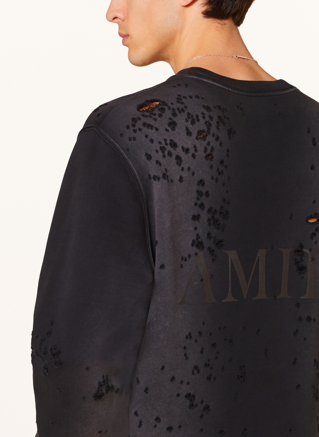 AMIRI Bluza nierozpinana, Kolor: CZARNY (Obrazek 5)