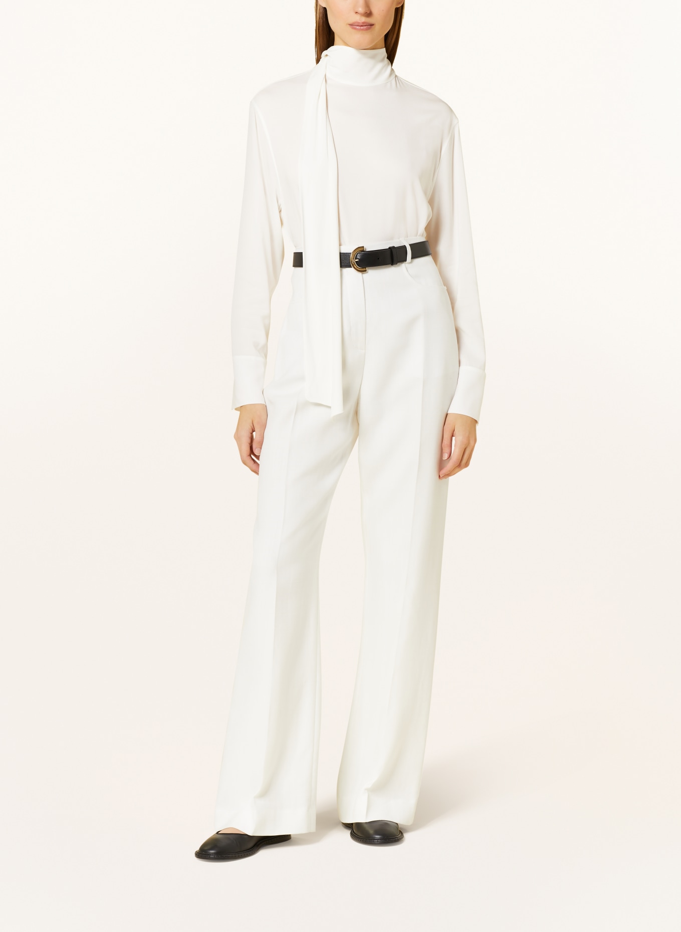 FABIANA FILIPPI Bow-tie blouse, Color: WHITE (Image 2)