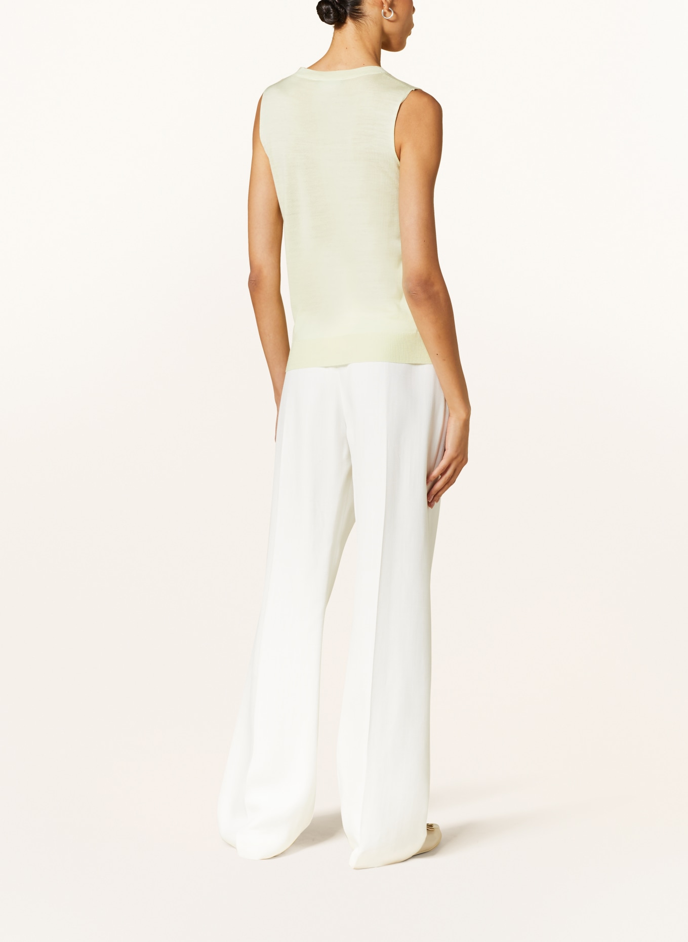 FABIANA FILIPPI Bezrękawnik z wełny merino: MIĘTOWY