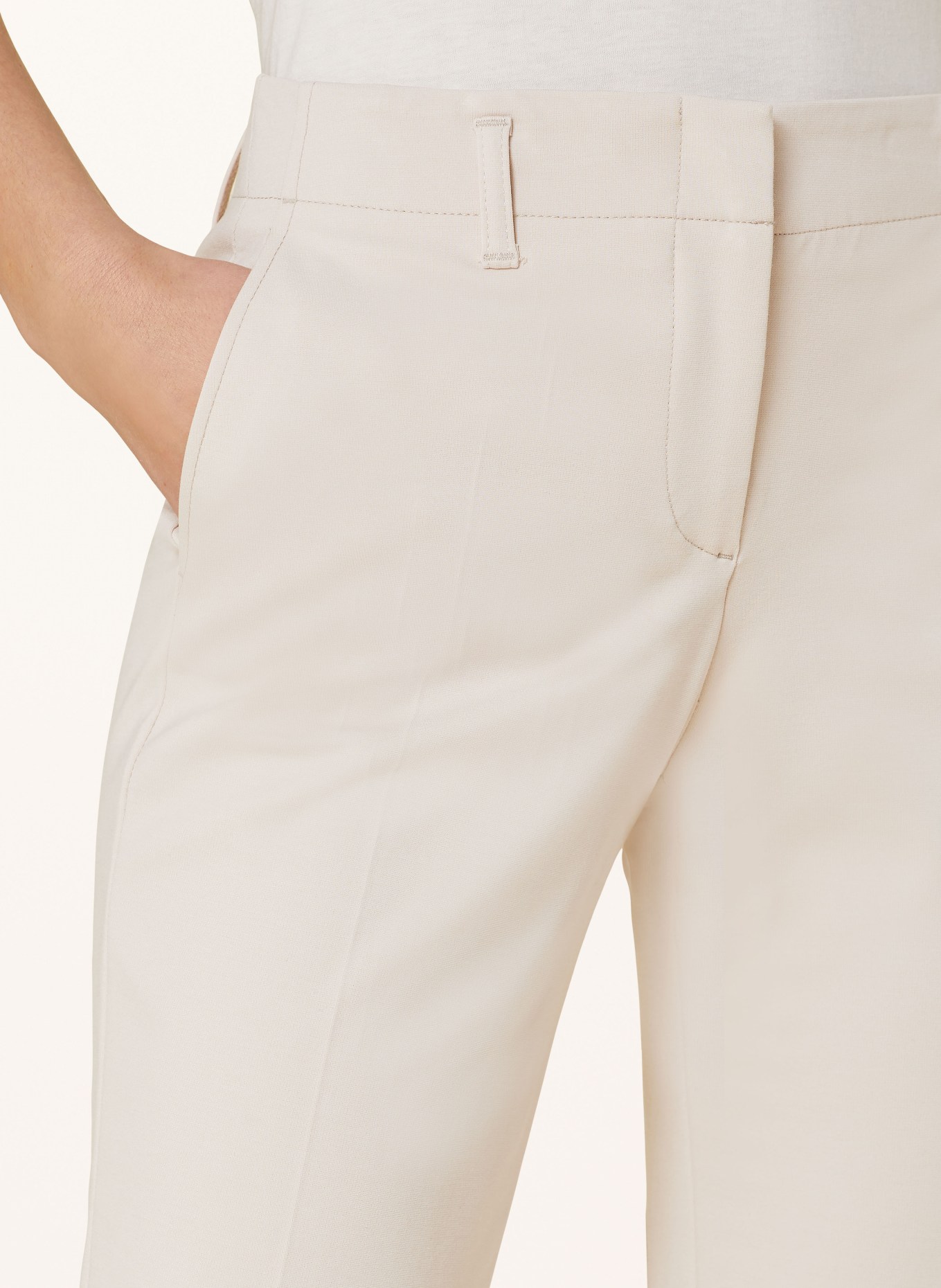 CINQUE Trousers CIHAMELIN, Color: CREAM (Image 5)