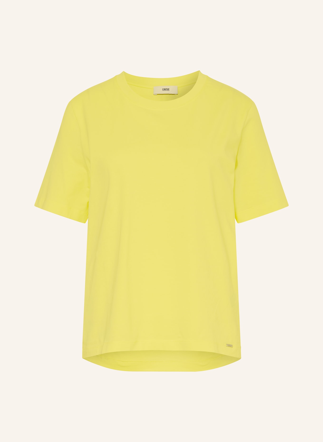 CINQUE T-shirt CITANA, Color: YELLOW (Image 1)