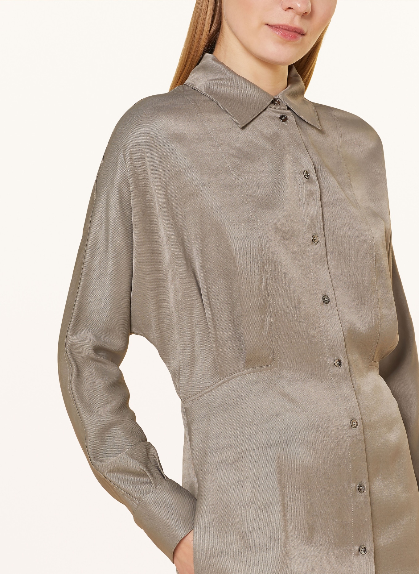 CINQUE Shirt dress CIESME, Color: KHAKI (Image 4)