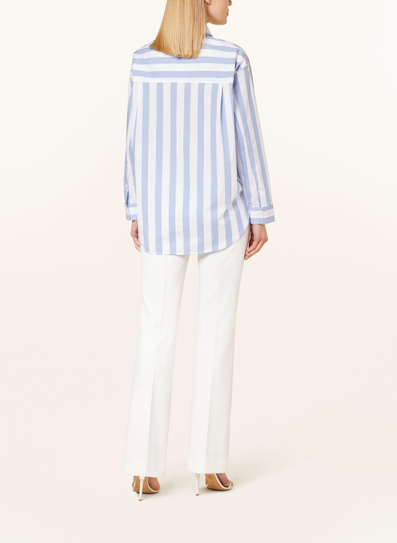 CINQUE Shirt blouse CITARINA, Color: BLUE/ WHITE (Image 3)