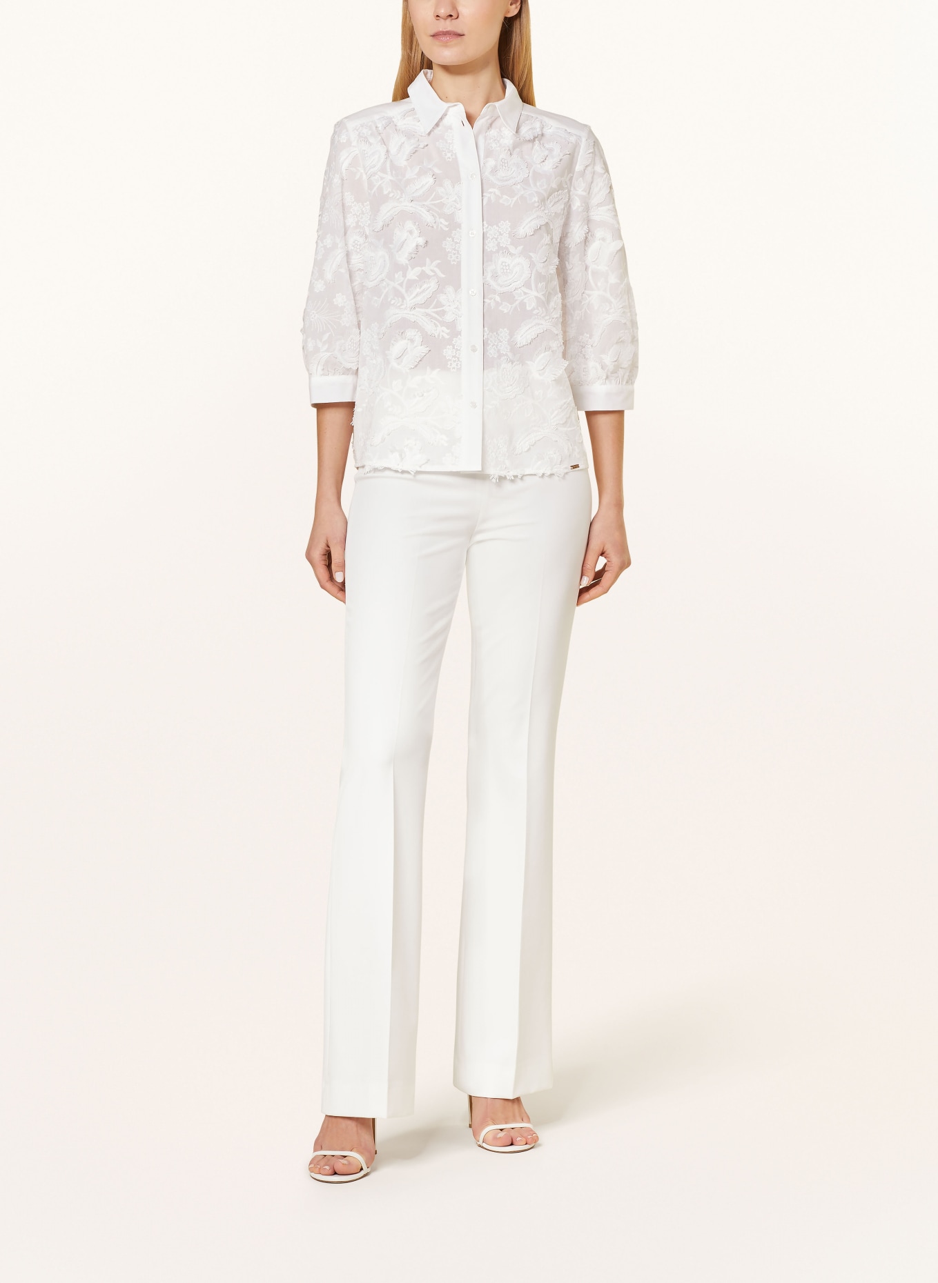 CINQUE Shirt blouse CITILL with embroidery, Color: WHITE (Image 2)