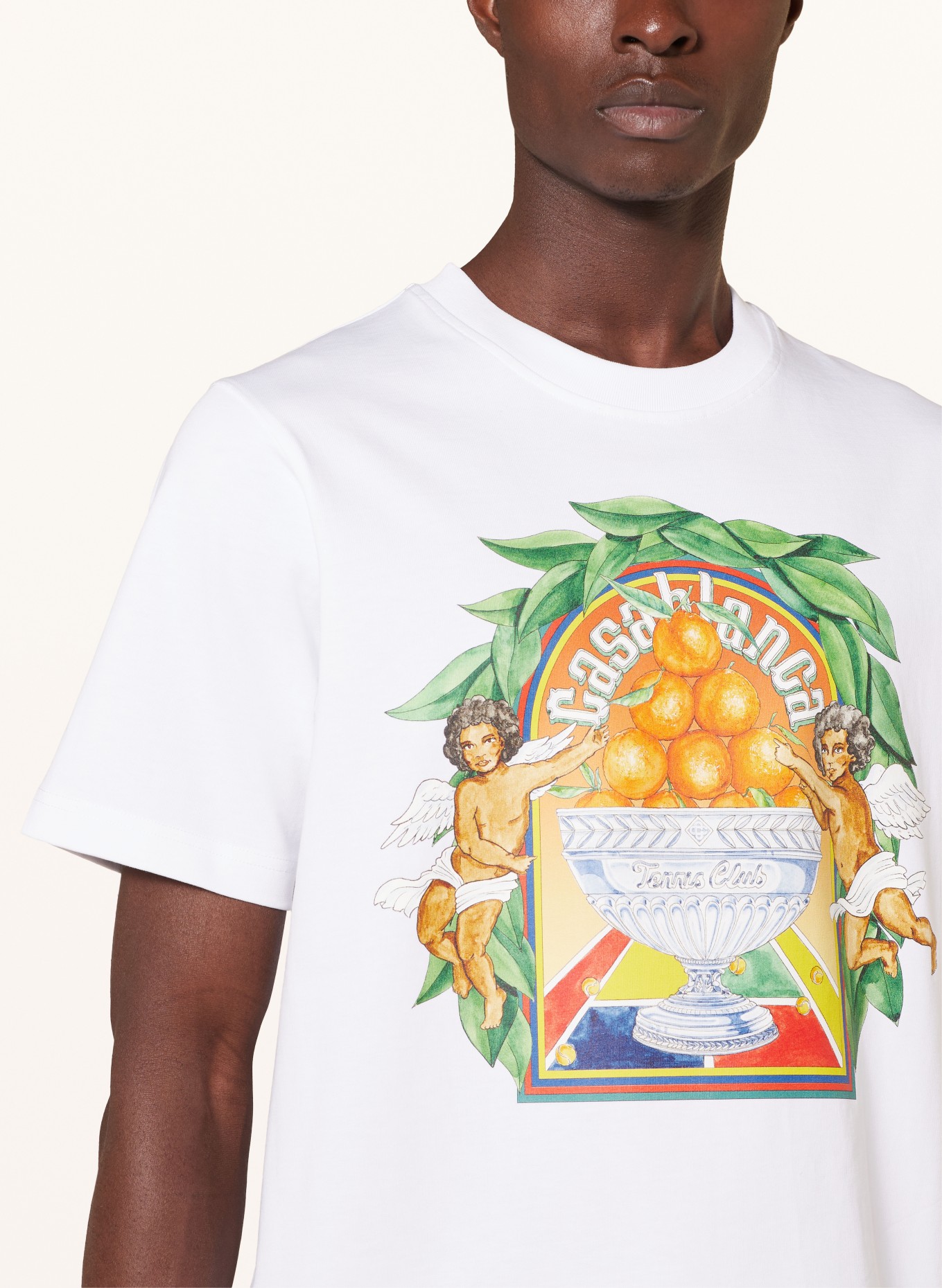 Casablanca T-shirt, Kolor: BIAŁY (Obrazek 4)