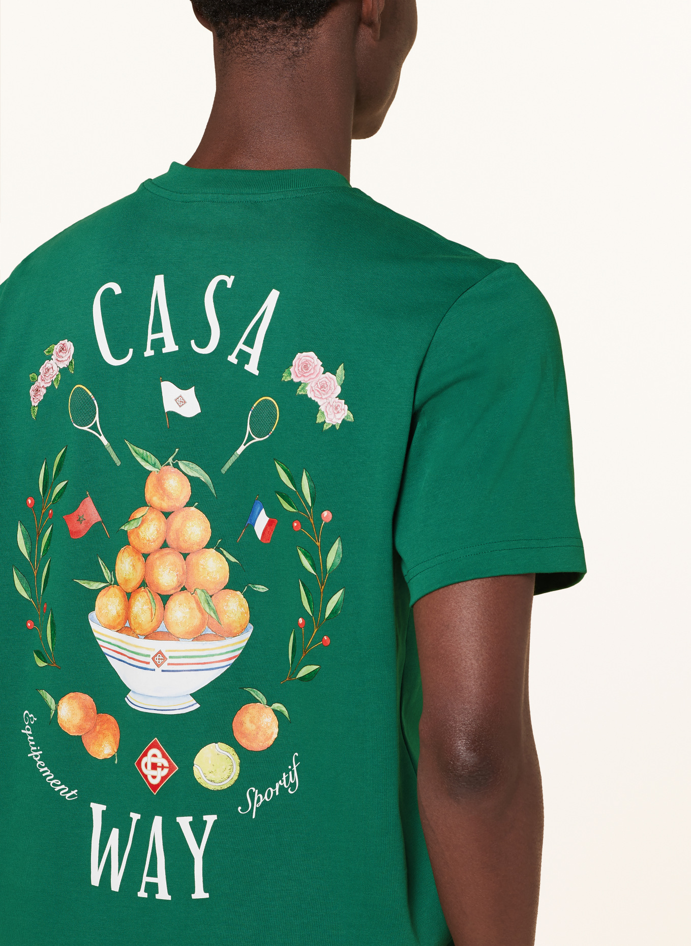 Casablanca T-shirt, Kolor: CIEMNOZIELONY (Obrazek 4)
