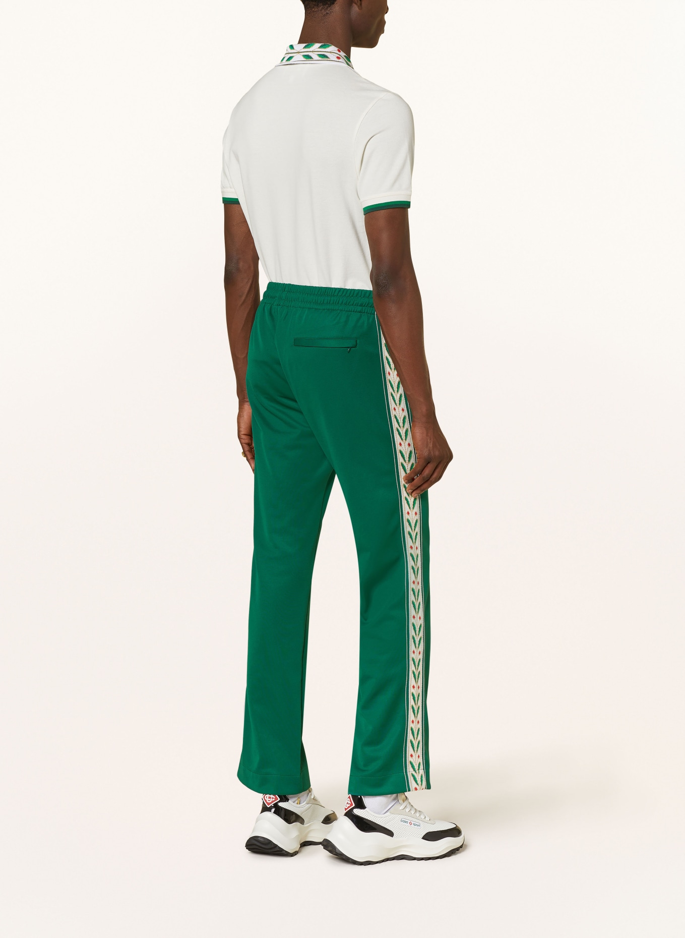 Casablanca Track pants LAUREL, Color: GREEN (Image 3)