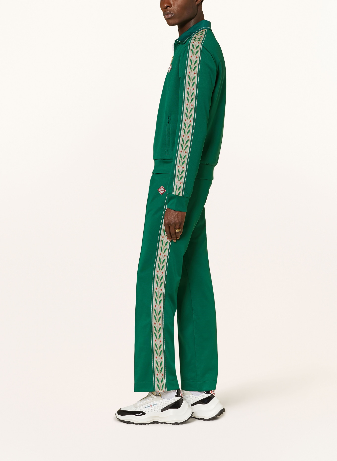 Casablanca Spodnie dresowe LAUREL, Kolor: ZIELONY (Obrazek 4)