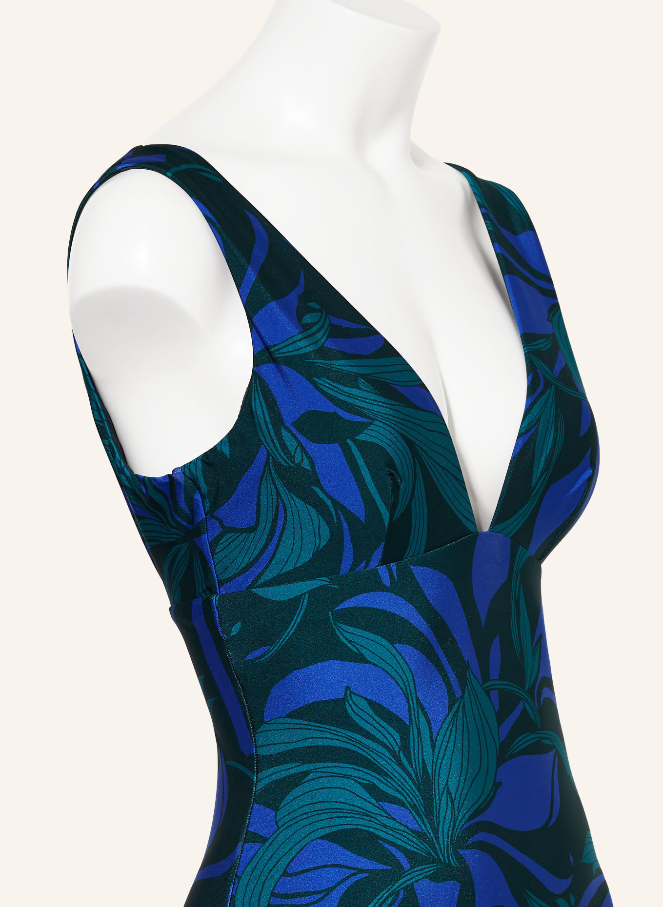 JETS Australia Swimsuit QUEEN OF THE NIGHT, Color: DARK GREEN/ BLUE (Image 4)