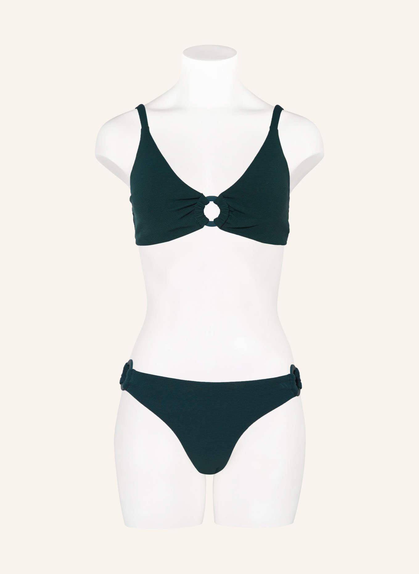 JETS Australia Panty bikini bottoms ISLA, Color: DARK GREEN (Image 2)
