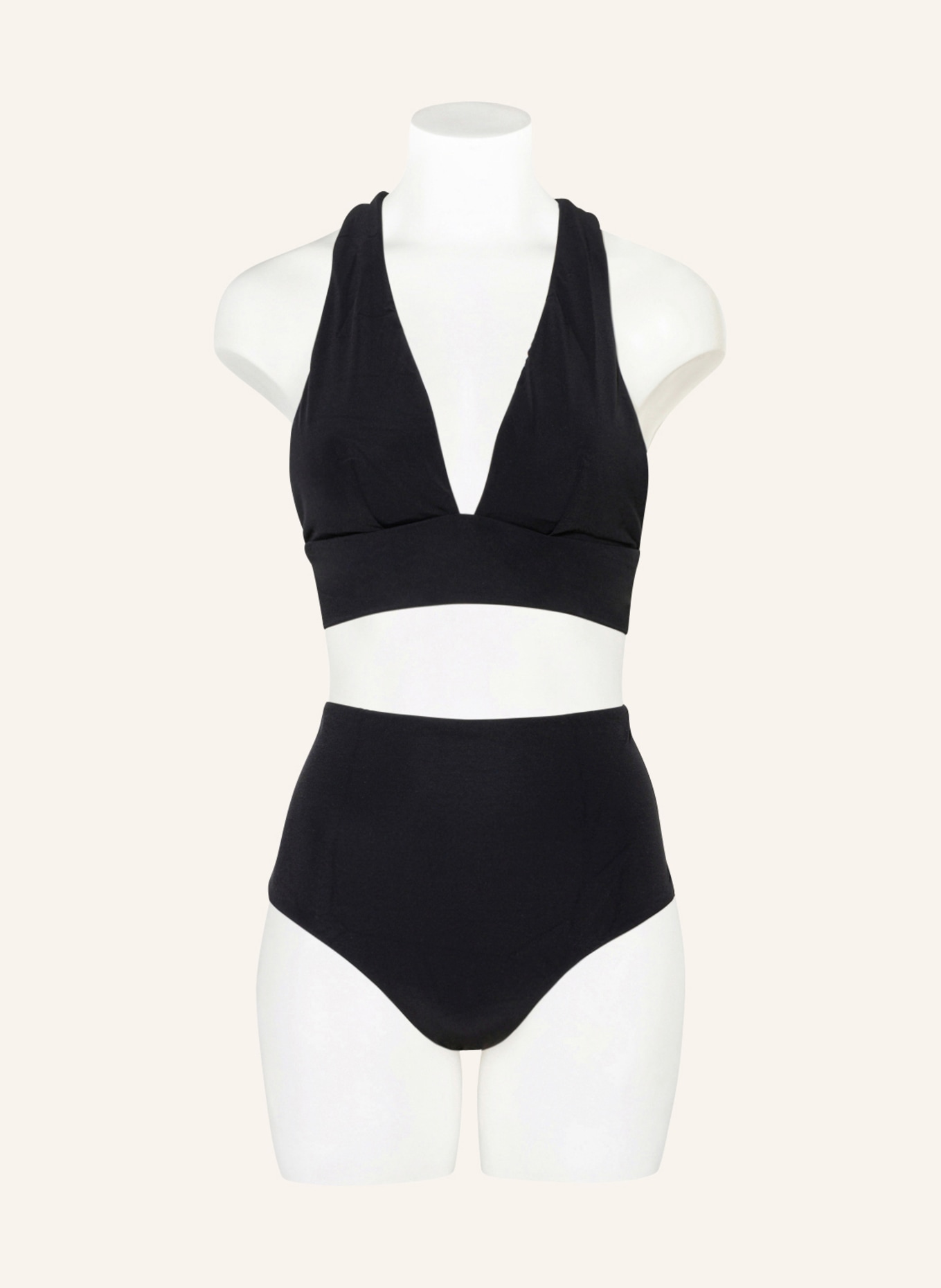 JETS Australia Bralette bikini top JETSET SOFT, Color: BLACK (Image 2)