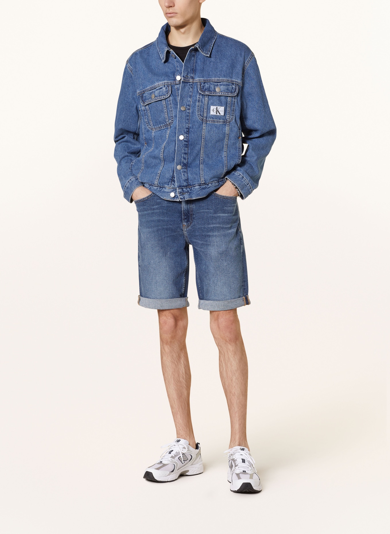 Calvin Klein Jeans Jeansjacke, Farbe: BLAU (Bild 2)