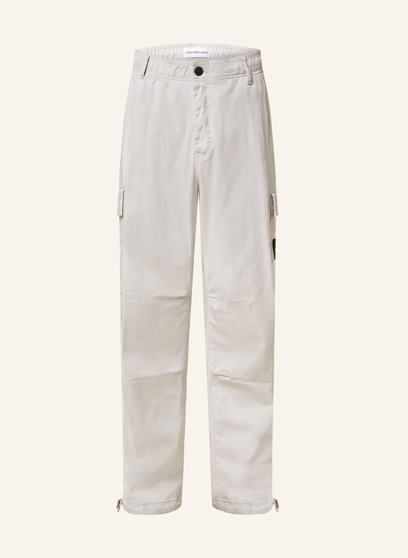 Calvin Klein Jeans Cargohose Regular Fit, Farbe: HELLGRAU (Bild 1)