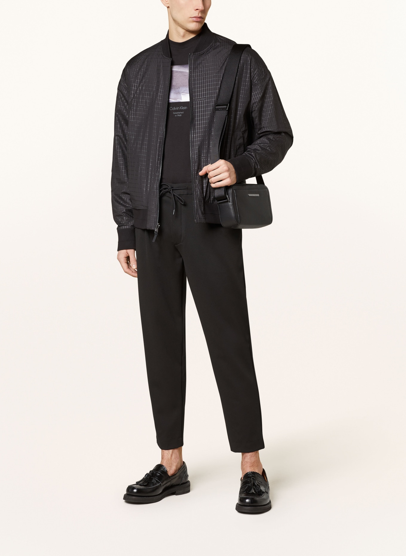 Calvin Klein Reversible bomber jacket, Color: BLACK (Image 4)