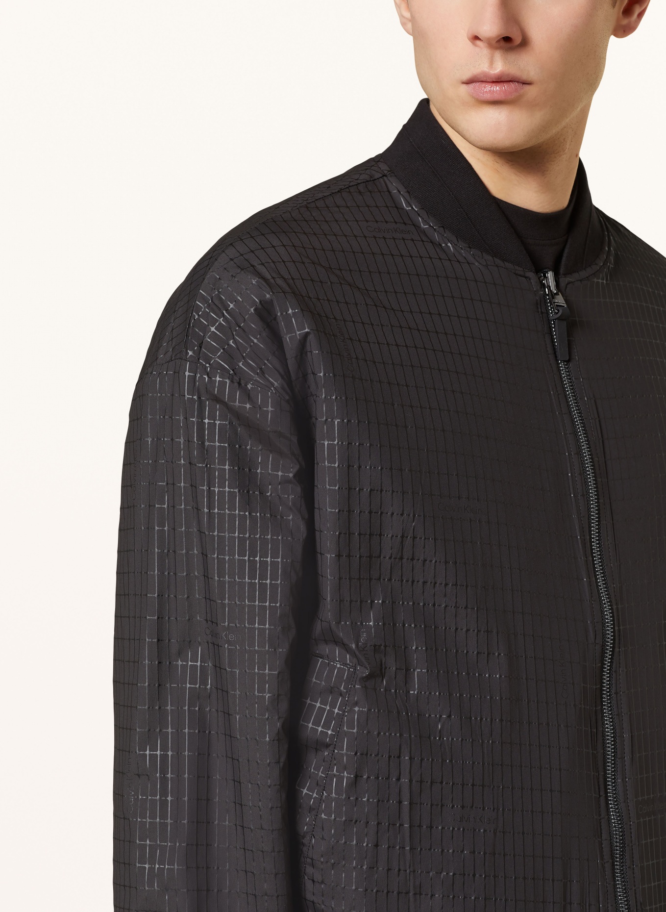 Calvin Klein Reversible bomber jacket, Color: BLACK (Image 6)