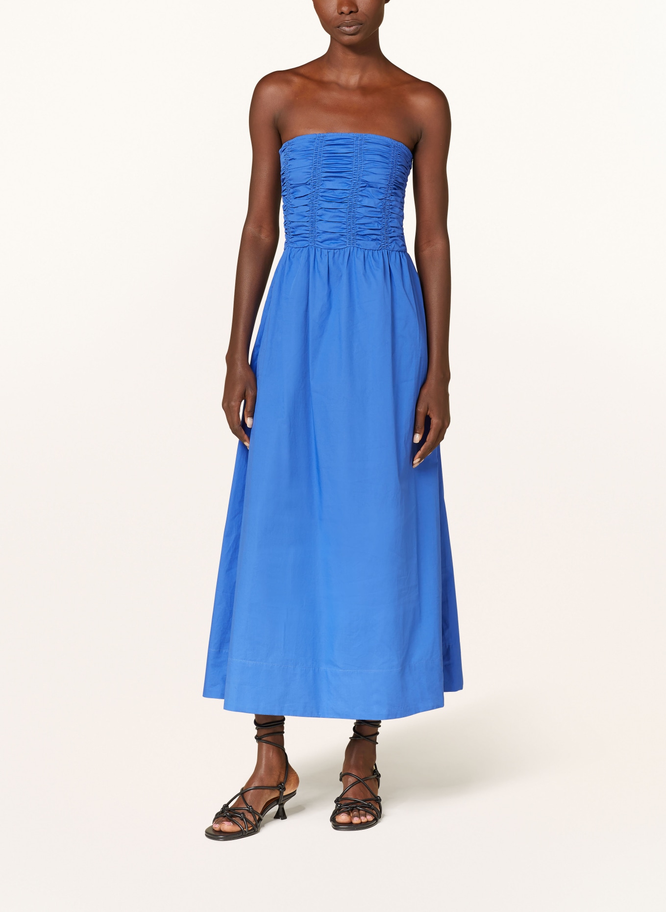 FAITHFULL THE BRAND Dress DOMINQUEZ, Color: BLUE (Image 2)